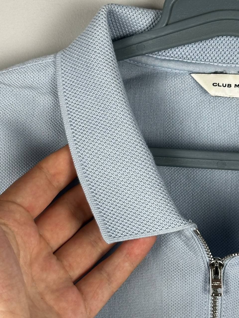Club Monaco Club Monaco Luxury Cotton Blue Summer Polo T Shirt Size US XL / EU 56 / 4 - 10 Thumbnail