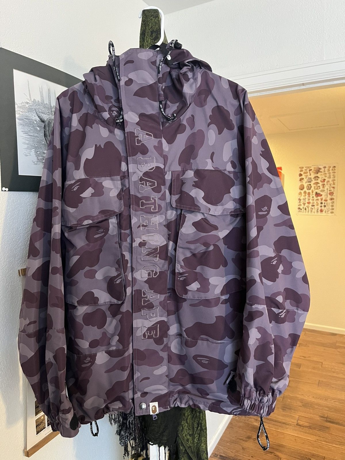 Bape Purple Bape Snowboard Jacket Size US XXL / EU 58 / 5 - 3 Thumbnail