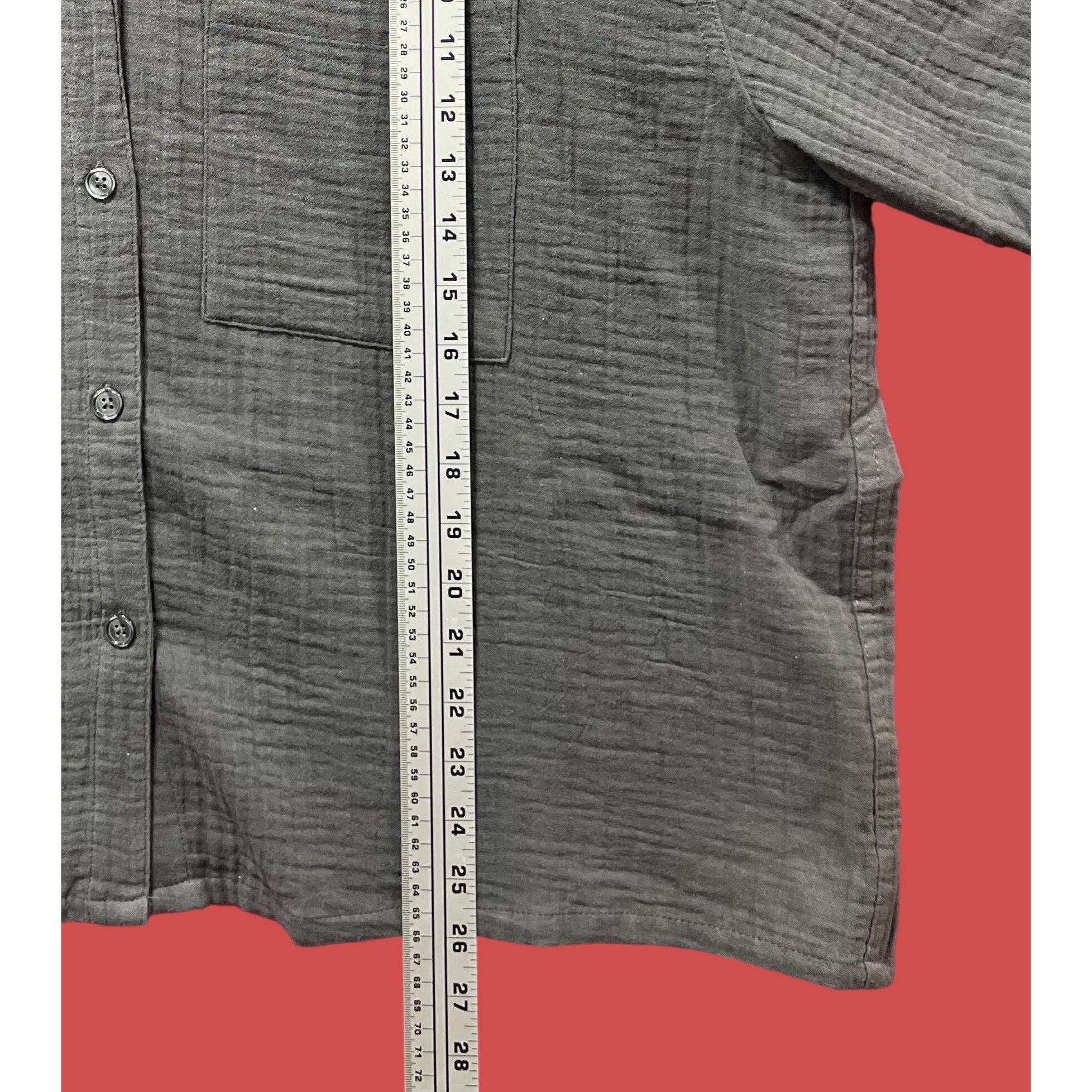 Other Stars Above - Women's Gauze Sleepwear Top - Gray - Extra Lar Size XL / US 12-14 / IT 48-50 - 7 Thumbnail
