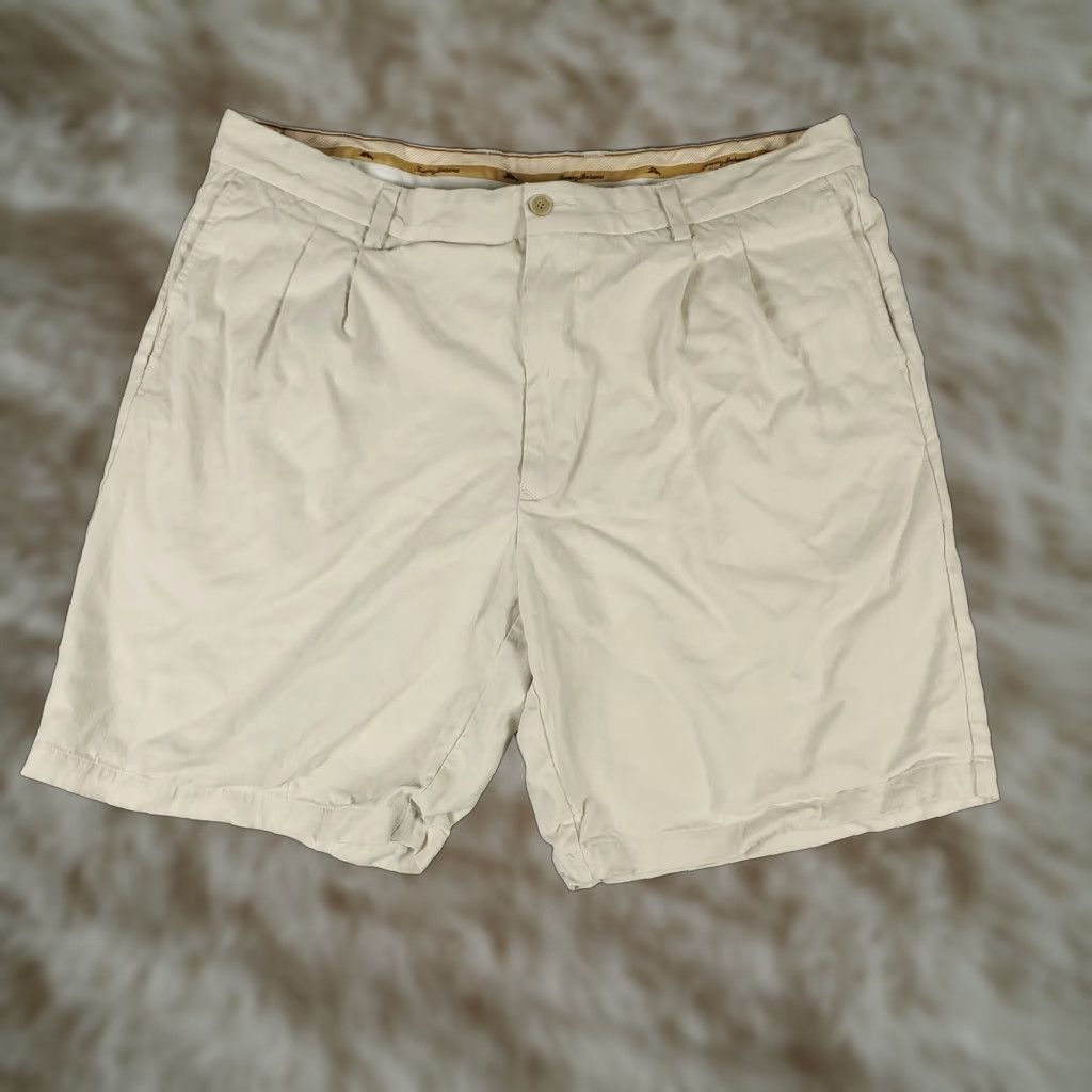 Tommy Bahama VINTAGE Tommy Bahama Shorts Mens Size 38 Chino Fabric Fall Summer Casual Dress Satin Size US 38 / EU 54 - 1 Thumbnail