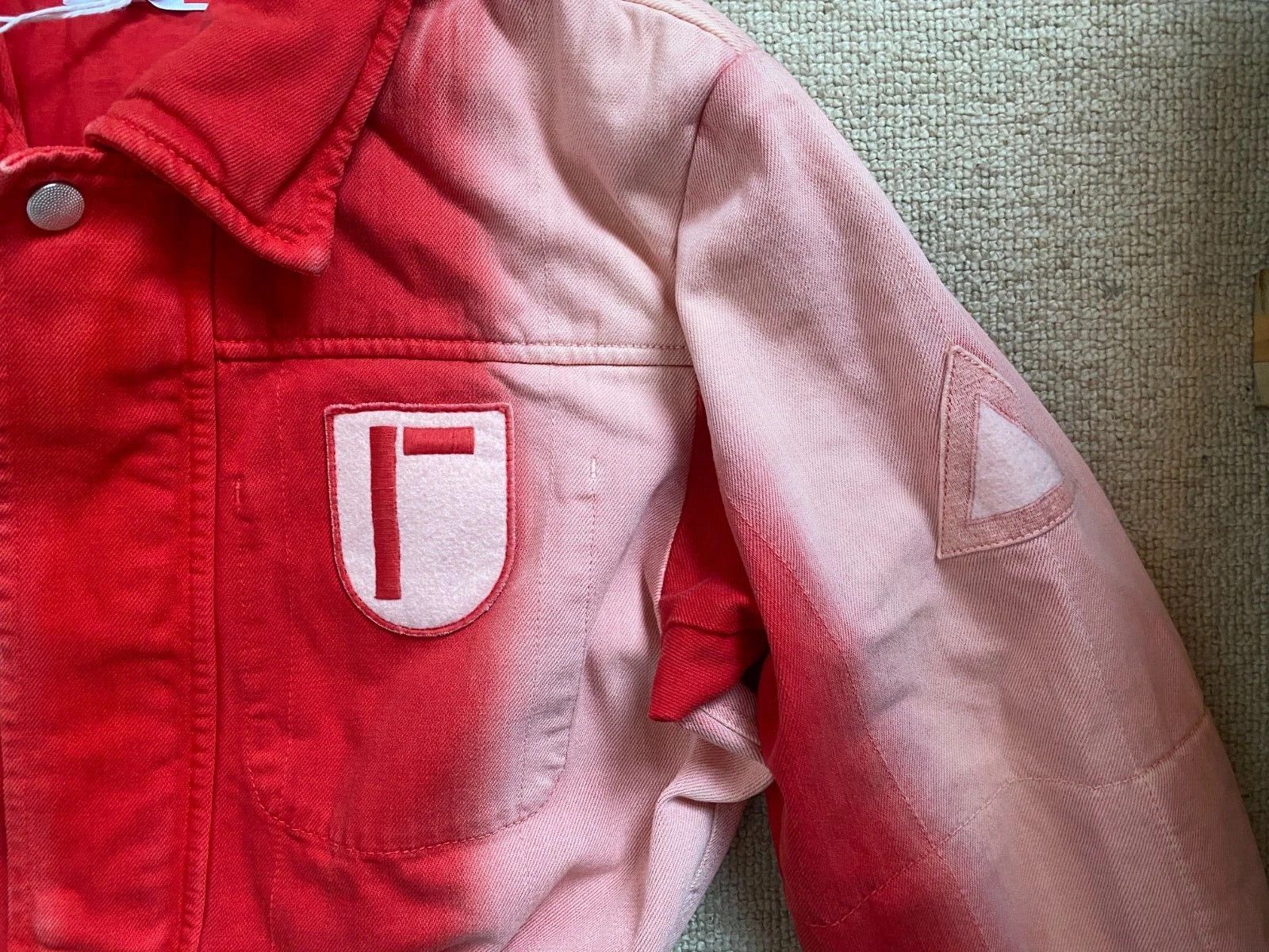 Diesel Diesel Uniforma GR-Unit Red Jumpsuit Overalls Gosha Size US 34 / EU 50 - 3 Thumbnail
