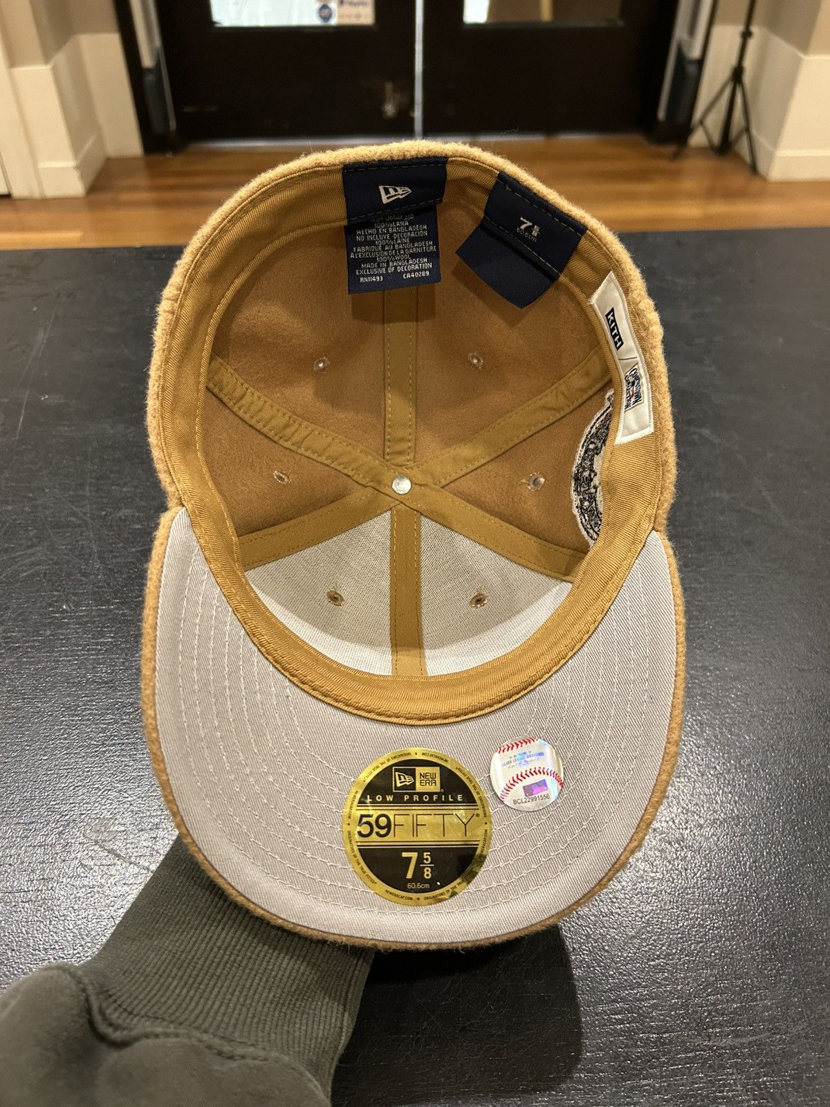 Kith × New Era × New York Yankees Kith X New Era X NY Yankees Wool Fitted Hat Size ONE SIZE - 5 Thumbnail