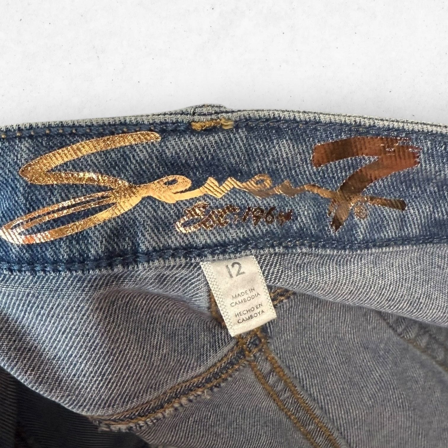 Seven 7 NWT Seven 7 Jeans Women's 12 High Rise Slim Flare "Felicity" Size 34" / US 12 / IT 48 - 7 Thumbnail
