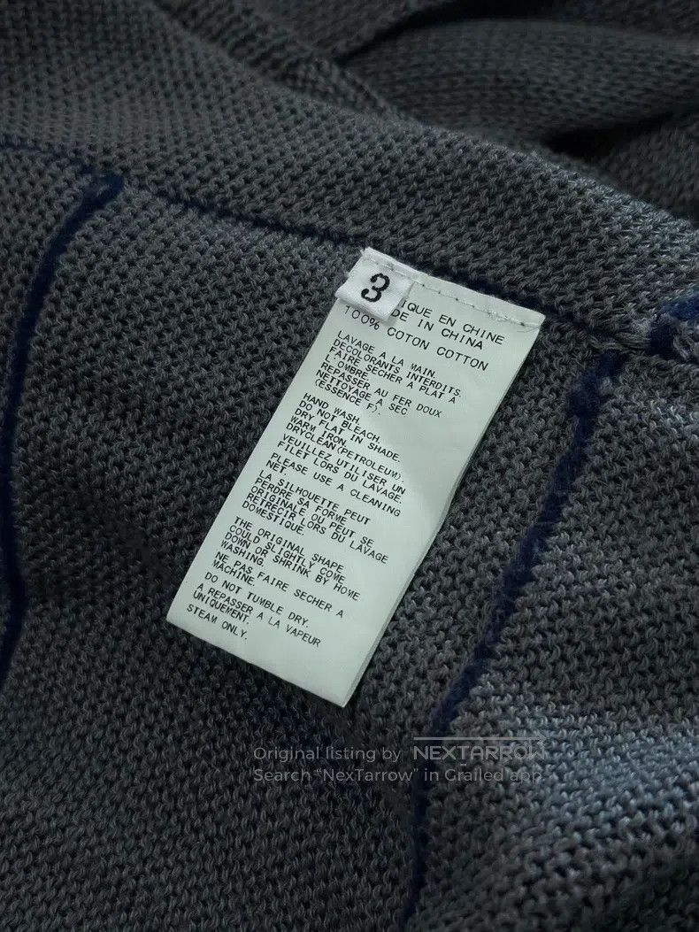 Yohji Yamamoto Yohji Yamamoto Deconstructed patchwork mid-length knit car Size US L / EU 52-54 / 3 - 8 Thumbnail