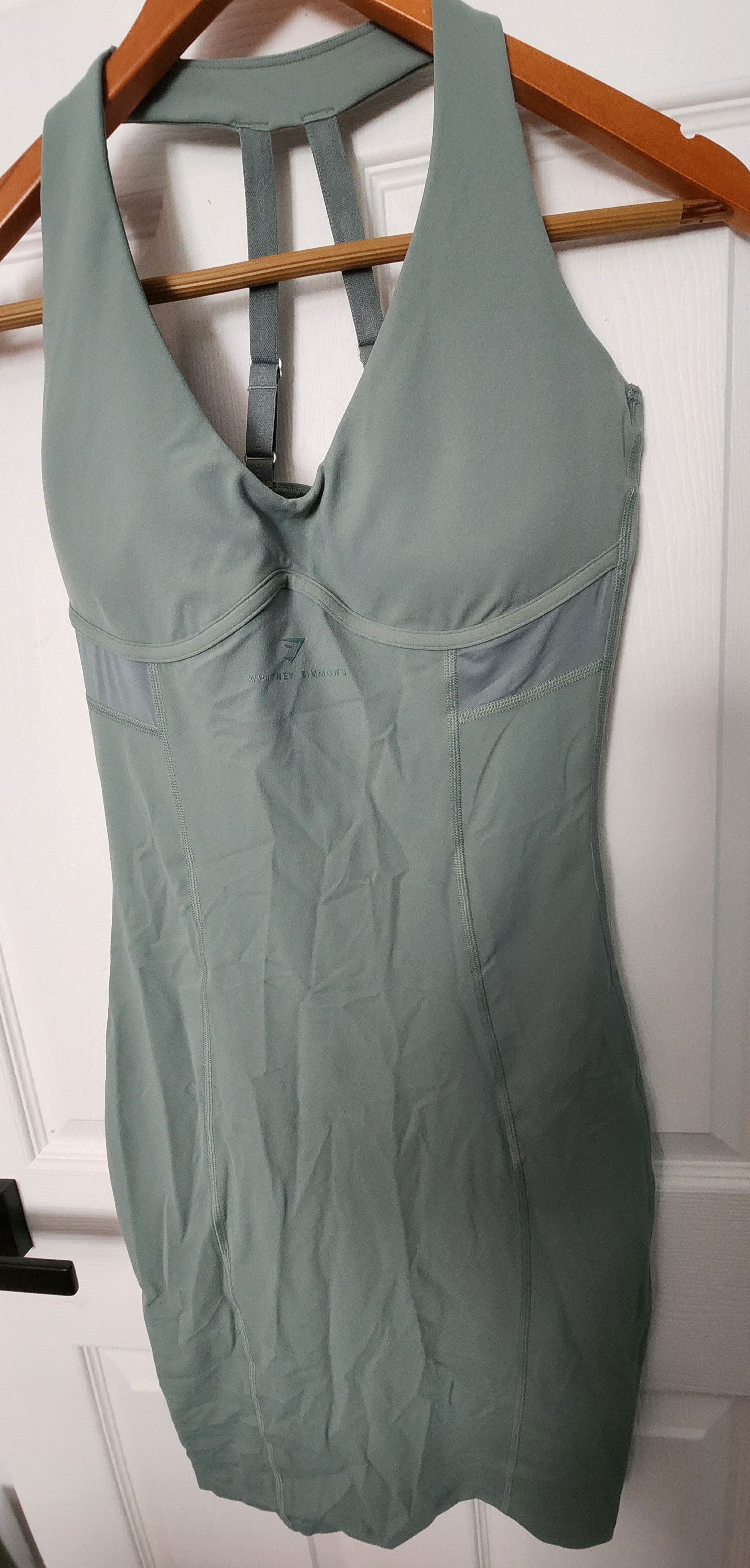Gymshark NWOT Gymshark Whitney Simmons Dress - Leaf Green Size Small Size S / US 4 / IT 40 - 1 Thumbnail