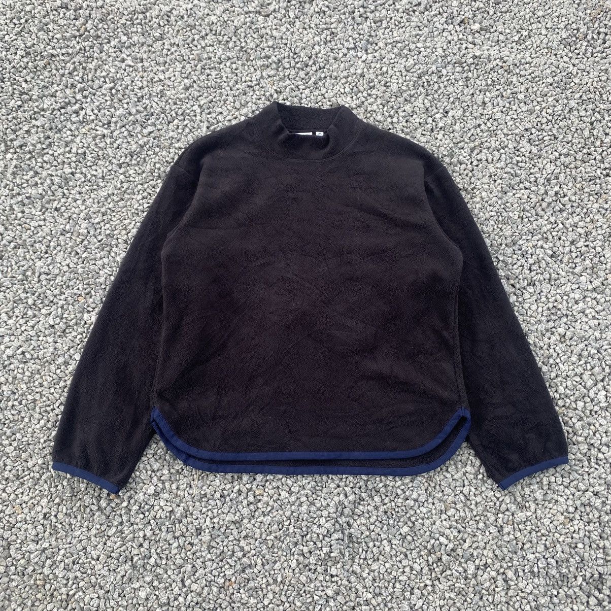 White Mountaineering WHITE MOUNTAINEERING Black Fleece Sweater Size US S / EU 44-46 / 1 - 1 Thumbnail
