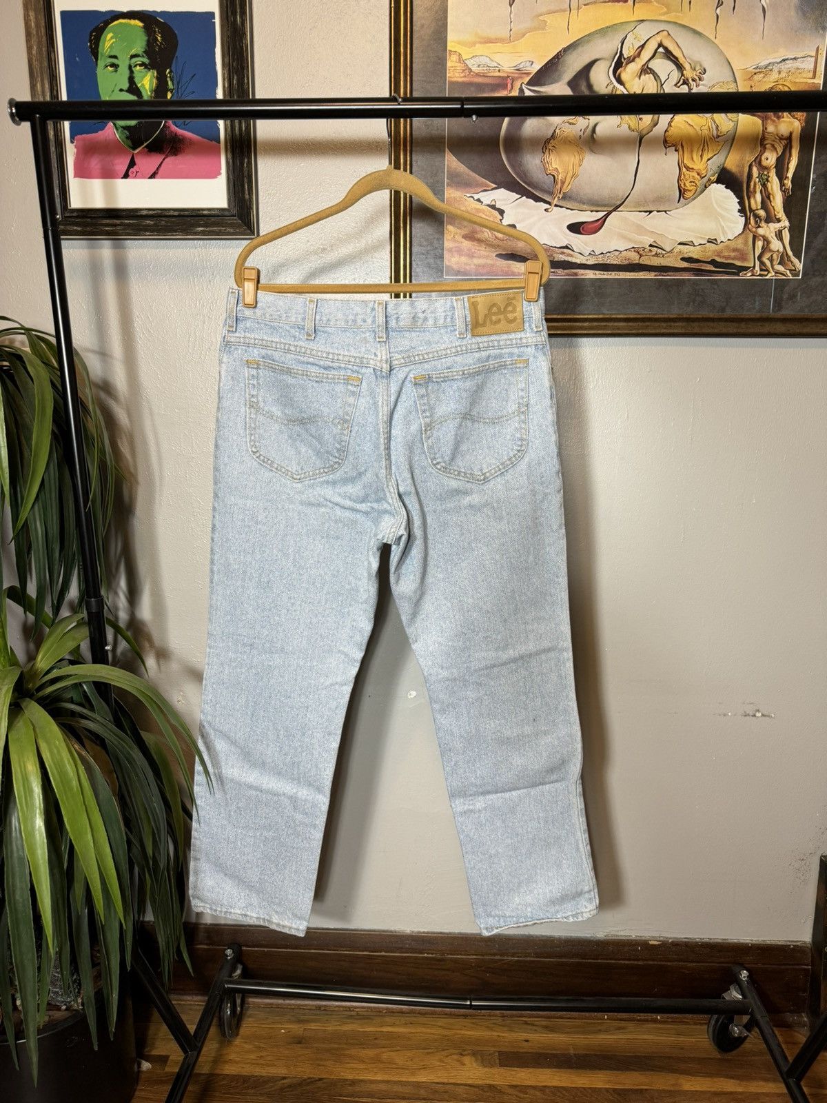 Lee × Vintage Vintage Lee Jeans 36 x 30 Size US 36 / EU 52 - 2 Thumbnail