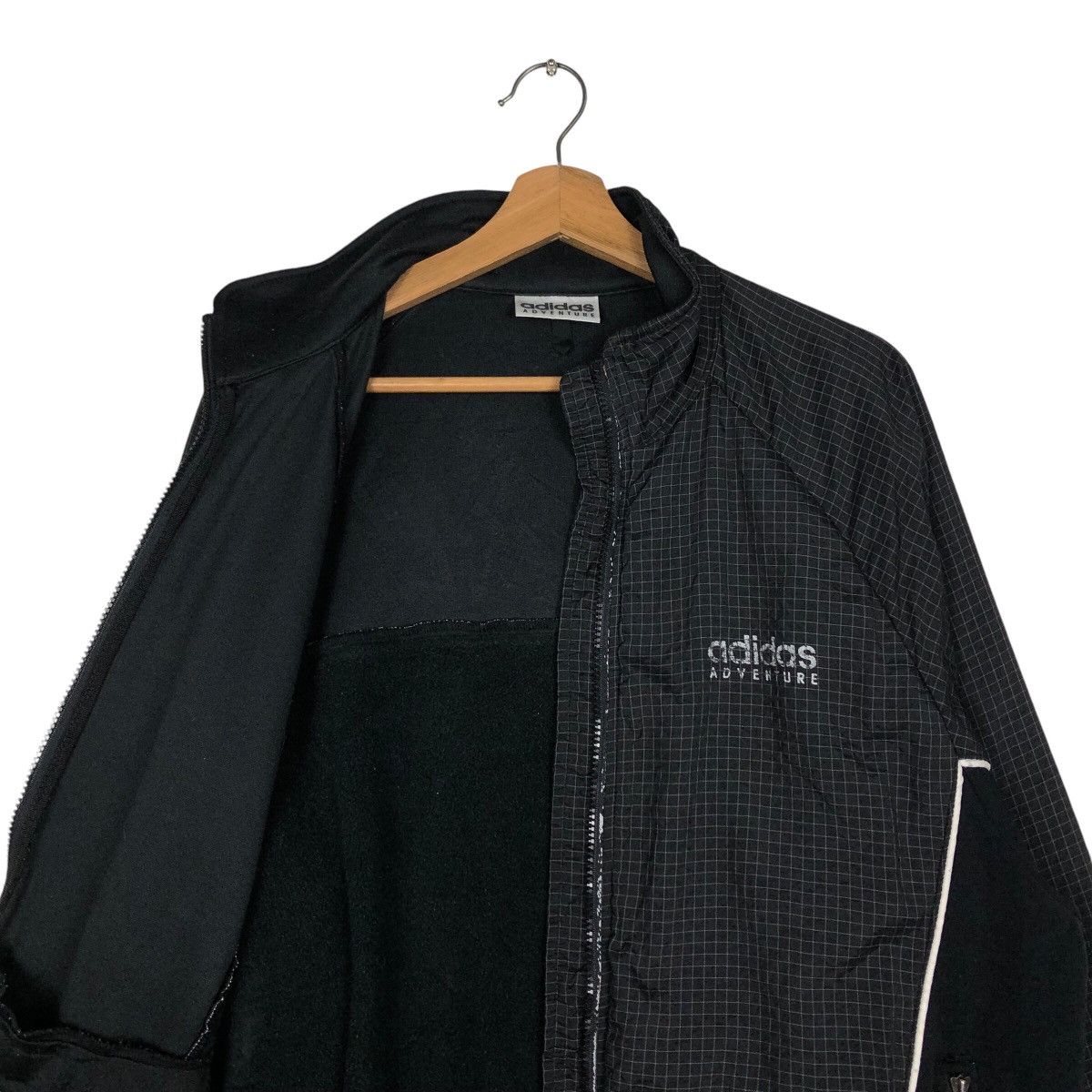 Adidas 📌Vintage Adidas Adventure Zipper Jacket Tartan Design Size US M / EU 48-50 / 2 - 13 Thumbnail
