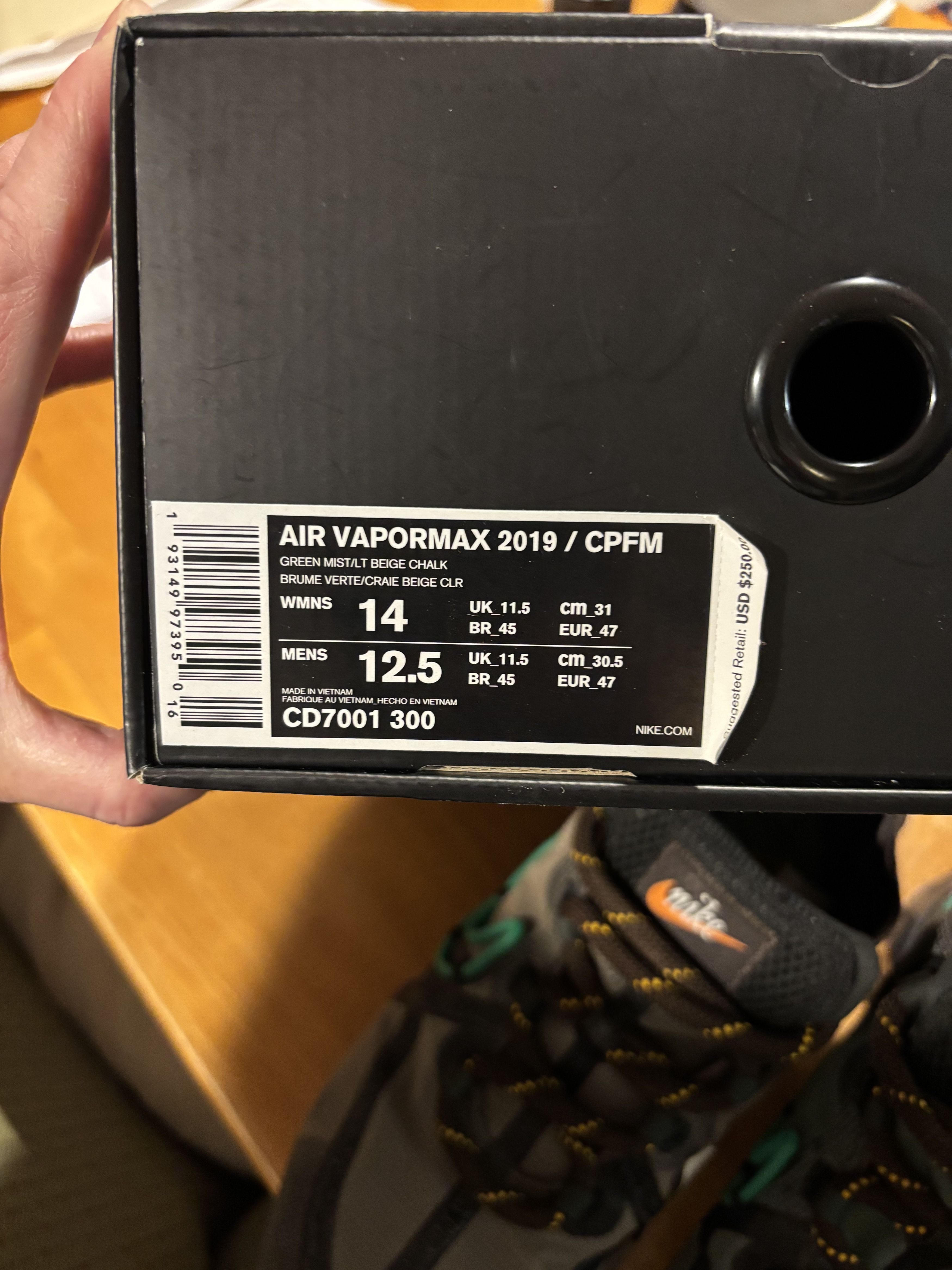 Cactus Plant Flea Market × Nike [FINAL DROP] 2019 Air VaporMax Size 12.5 Men's (14 WMNS) Size US 12.5 / EU 45-46 - 9 Thumbnail