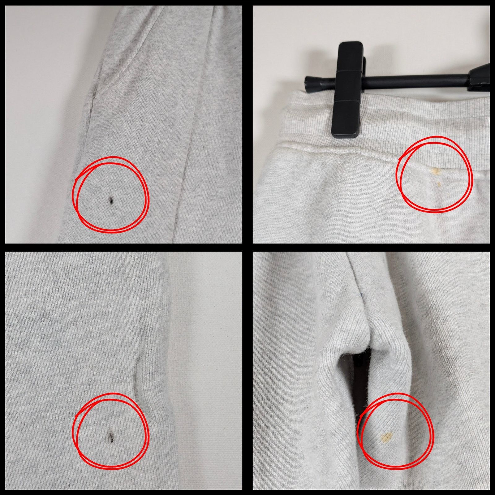 Unknown London Honor The Gift Campus Grey Sweatpants Graphic Logo Men’s S Size US 34 / EU 50 - 7 Thumbnail