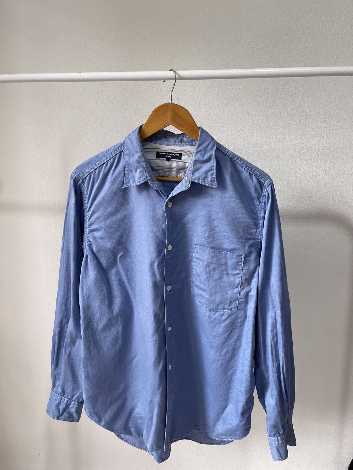 Comme des Garcons × Comme des Garcons Homme × Comme des Garcons Homme Plus AD2004 Comme des Garcons Cupra Button Ups Size US M / EU 48-50 / 2 - 1 Thumbnail