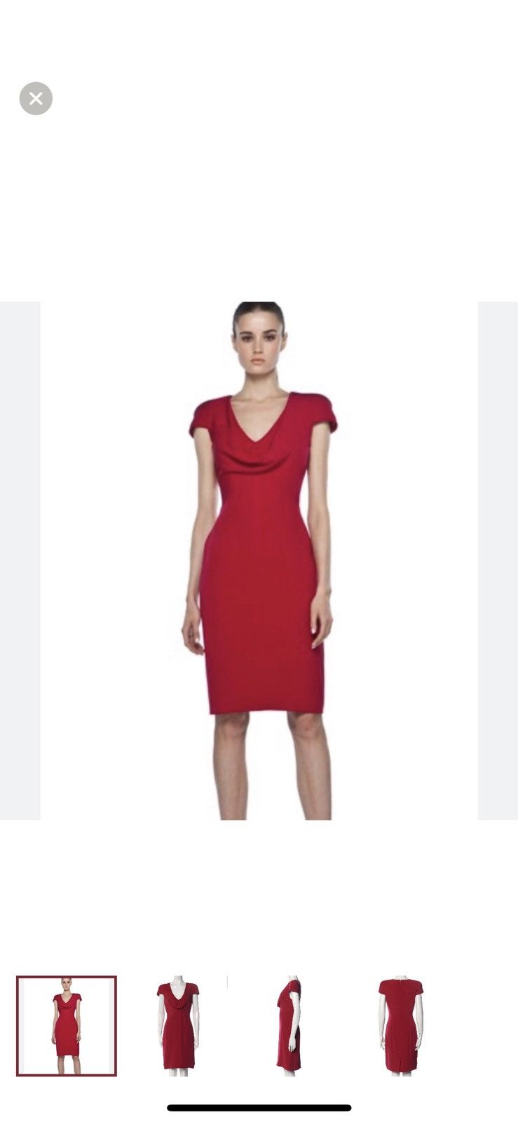 Cowl Neck Dress