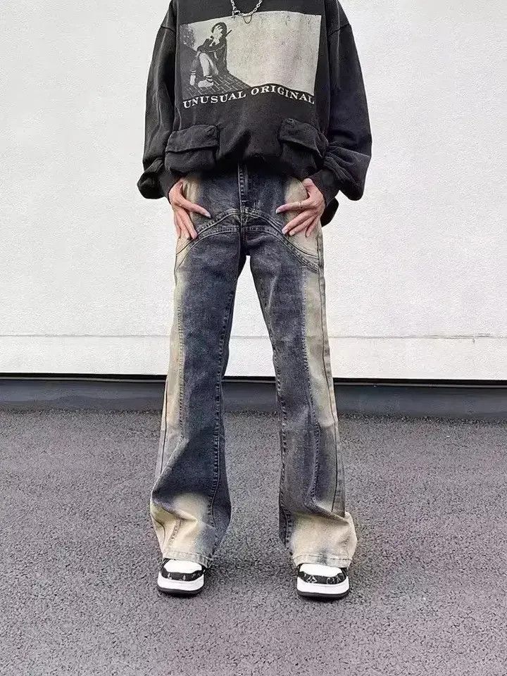 Japanese Brand Vintage Distressed Slim Micro Flared Denim Size US 32 / EU 48 - 3 Thumbnail