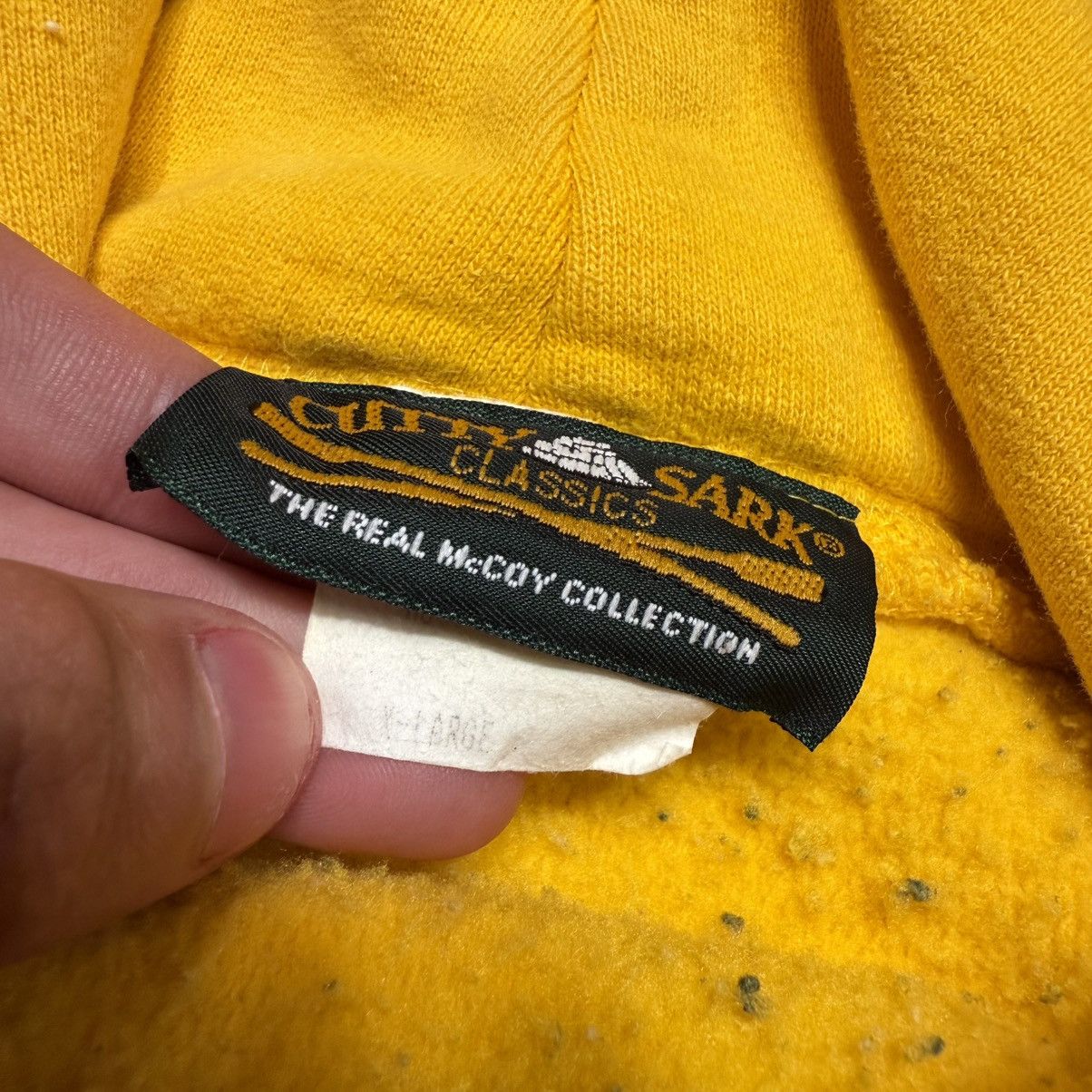 The Real McCoy's Vintage Cutty Sark The Real McCoy Reverse Weave Boat Hoodie Size US XS / EU 42 / 0 - 13 Thumbnail