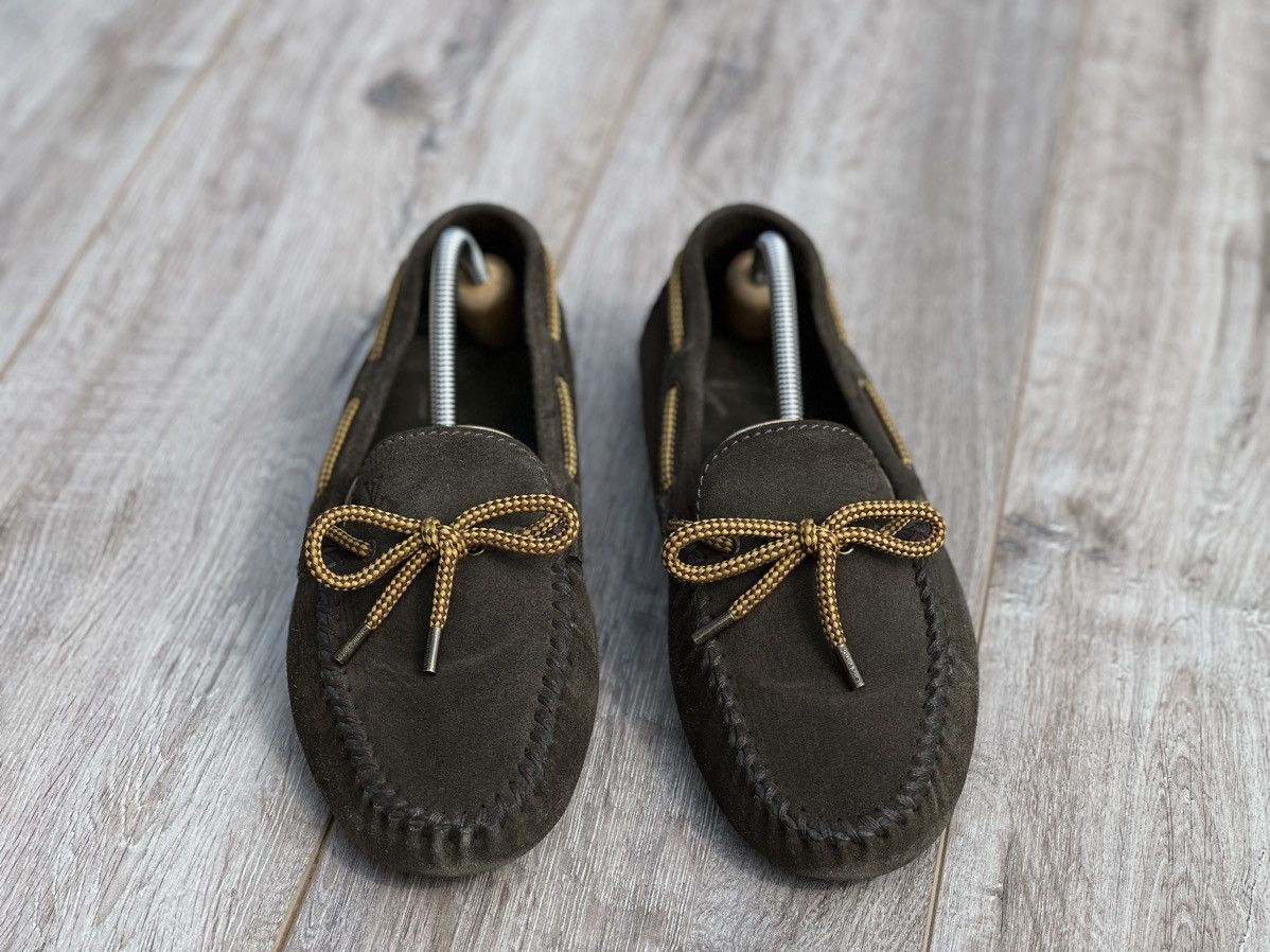 Car Shoe × Louis Vuitton Louis Vuitton Arizona Driving Moccasin Navy Size US 8.5 / EU 41-42 - 2 Thumbnail