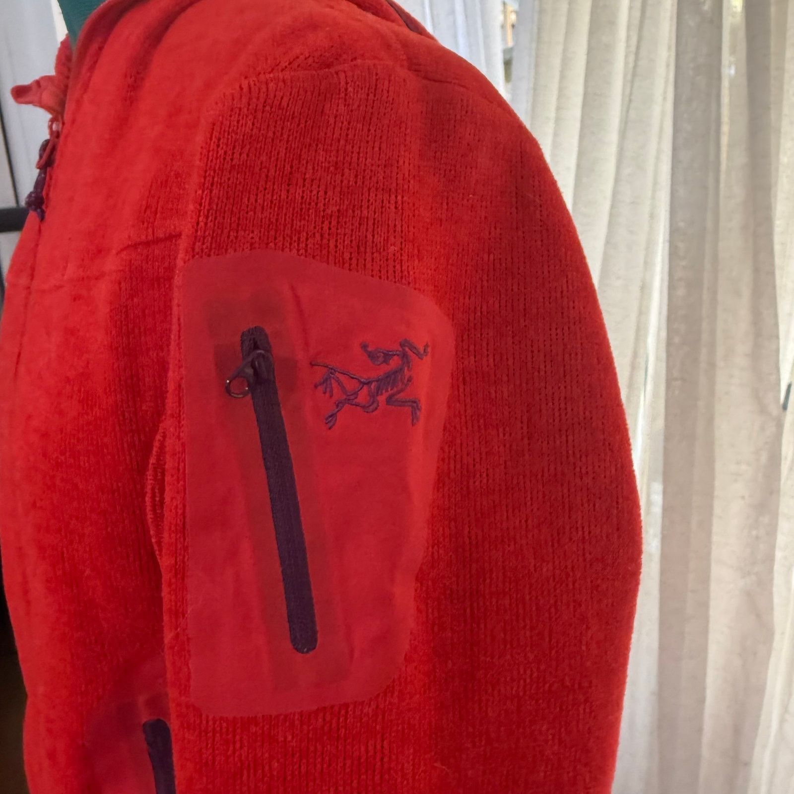 Arc'teryx Arc'teryx Red Fleece Zip Hoodie | Sz M Size M / US 6-8 / IT 42-44 - 4 Thumbnail