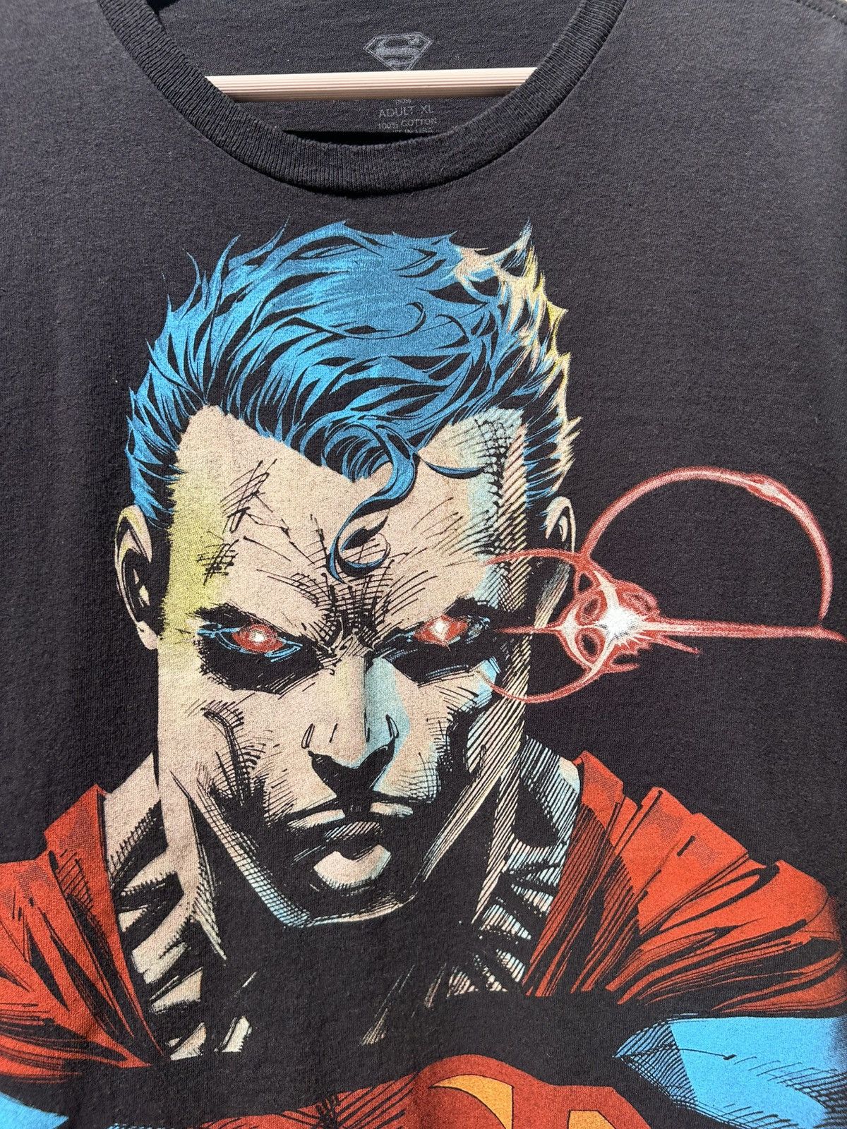 DC Comics Superman Rare All Over Front Print 2009 Tee Size US XL / EU 56 / 4 - 2 Thumbnail