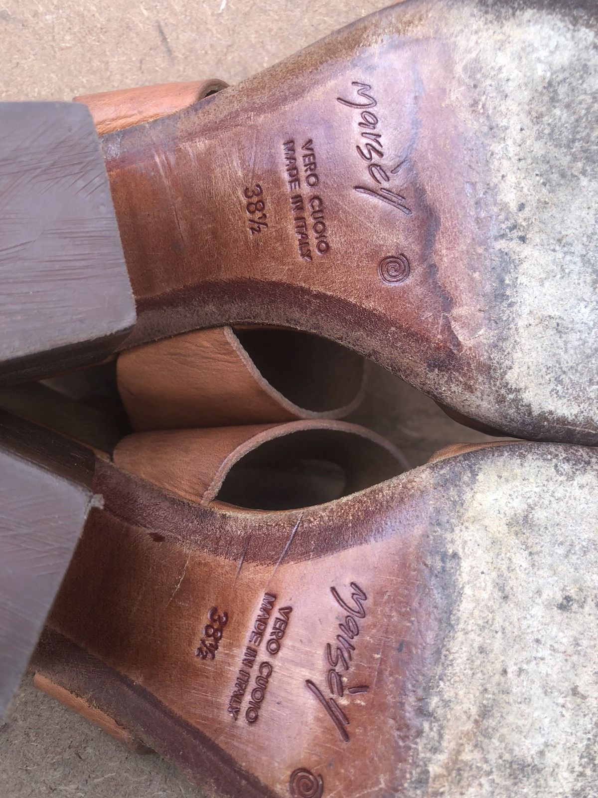 Marsell Marsell Brown Cslfskin Leather Women’s Heels Size 38.5 Size US 8.5 / IT 38.5 - 9 Thumbnail