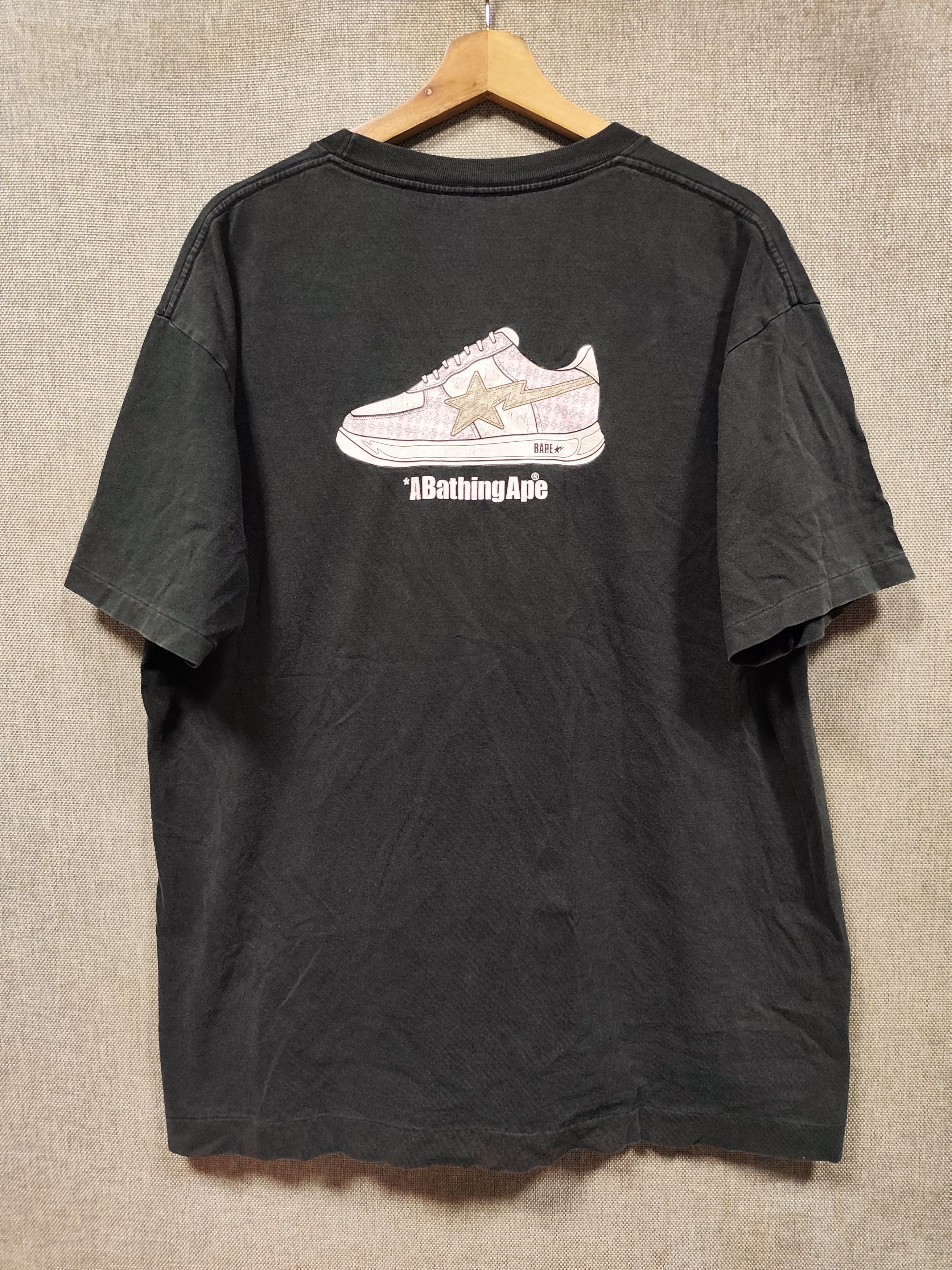 Bape × Vintage Bape Sta Tee Size US XL / EU 56 / 4 - 1 Thumbnail