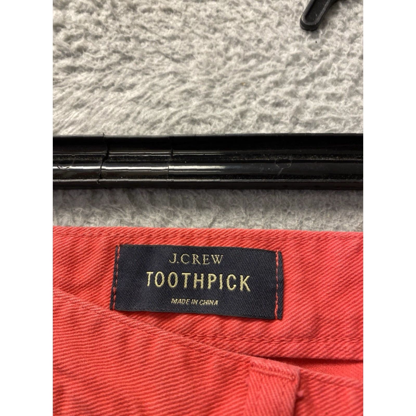 Denime J Crew Jeans Women’s Denim 30x27 Slim 5-Pocket Zip Bright Magenta Cotton Size 30" / US 8 / IT 44 - 3 Thumbnail