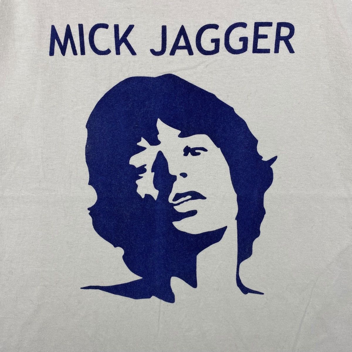 Band Tees The Rolling Stone MICK JAGGER Photo Tee Shirt Medium Size Size US M / EU 48-50 / 2 - 2 Thumbnail