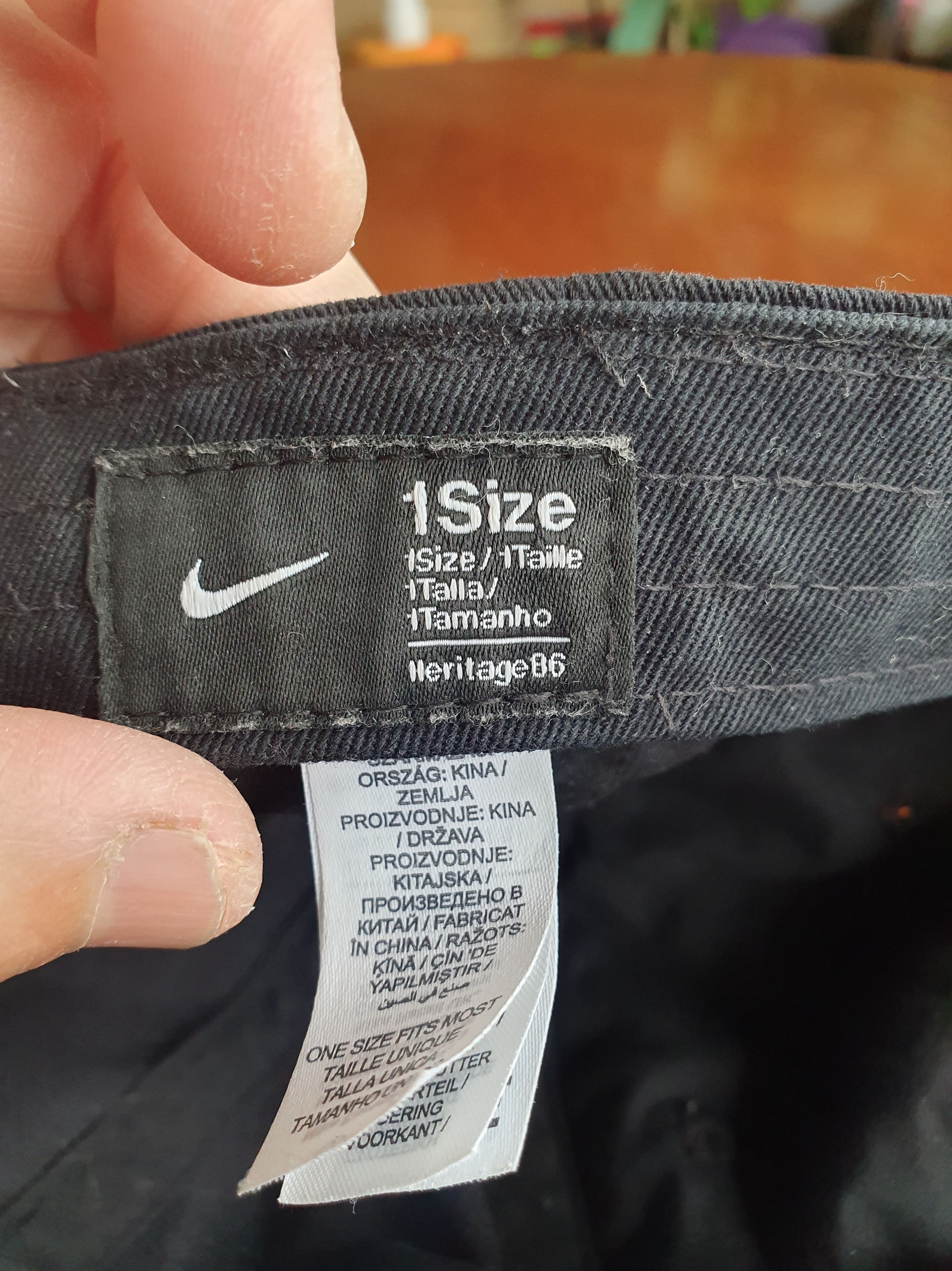 Nike × Swagger Nike 1Size Heritage86 Strapback Dad Hat Logo Swoosh Size ONE SIZE - 10 Thumbnail