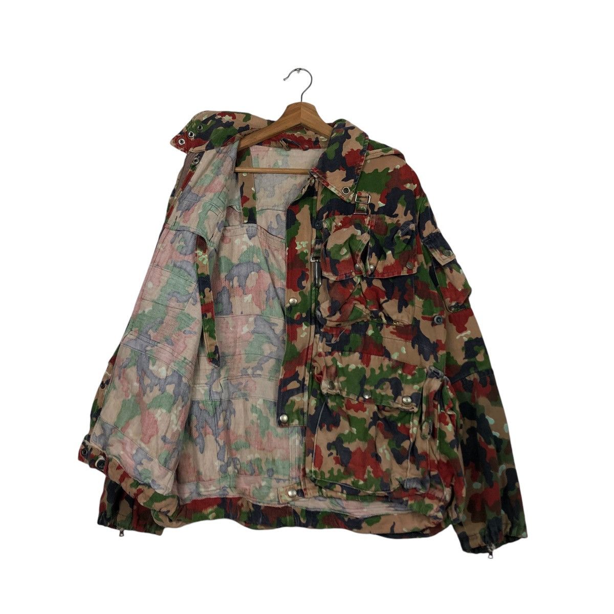 Buzz Rickson's 🔥TRUE VINTAGE 1948 CANADIAN MILITARY SMOCK JACKET PARACHUTE Size US M / EU 48-50 / 2 - 15 Thumbnail