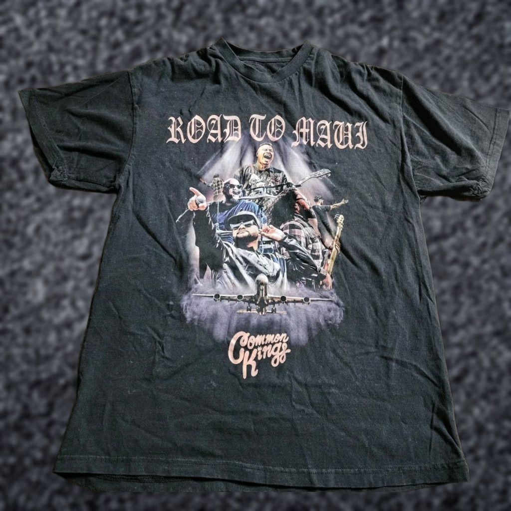 Vintage Common Kings T-Shirt Mens M Raggae Rock Band Tee - Hawaii Tour 2023 Black Cotton Blend Short Sleeve Round Neck Size US M / EU 48-50 / 2 - 1 Thumbnail