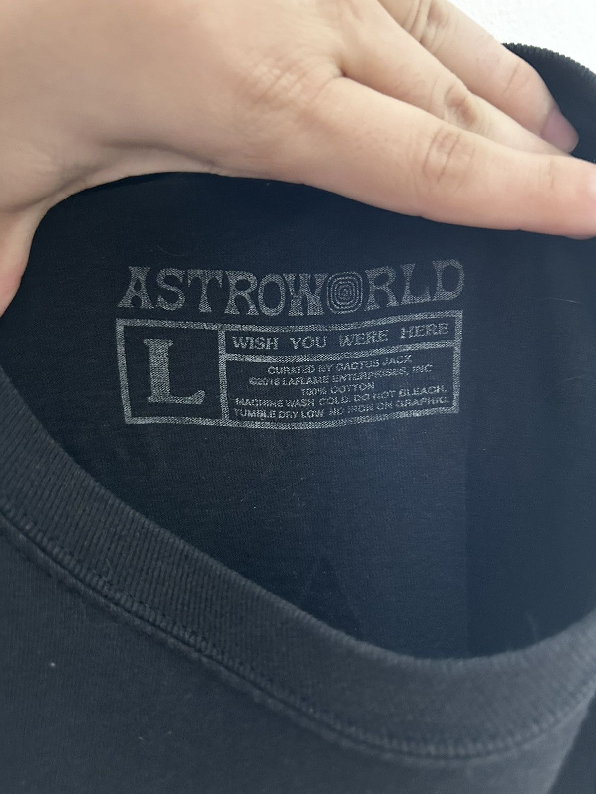 Travis Scott travis scott astroworld long sleeve Size US L / EU 52-54 / 3 - 3 Thumbnail