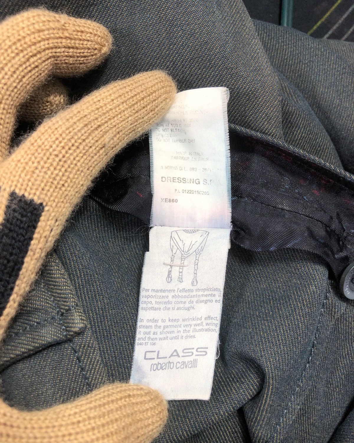 Roberto Cavalli Vintage Class by Roberto Cavalli Cargo Pants Made in Italy Size US 34 / EU 50 - 16 Thumbnail