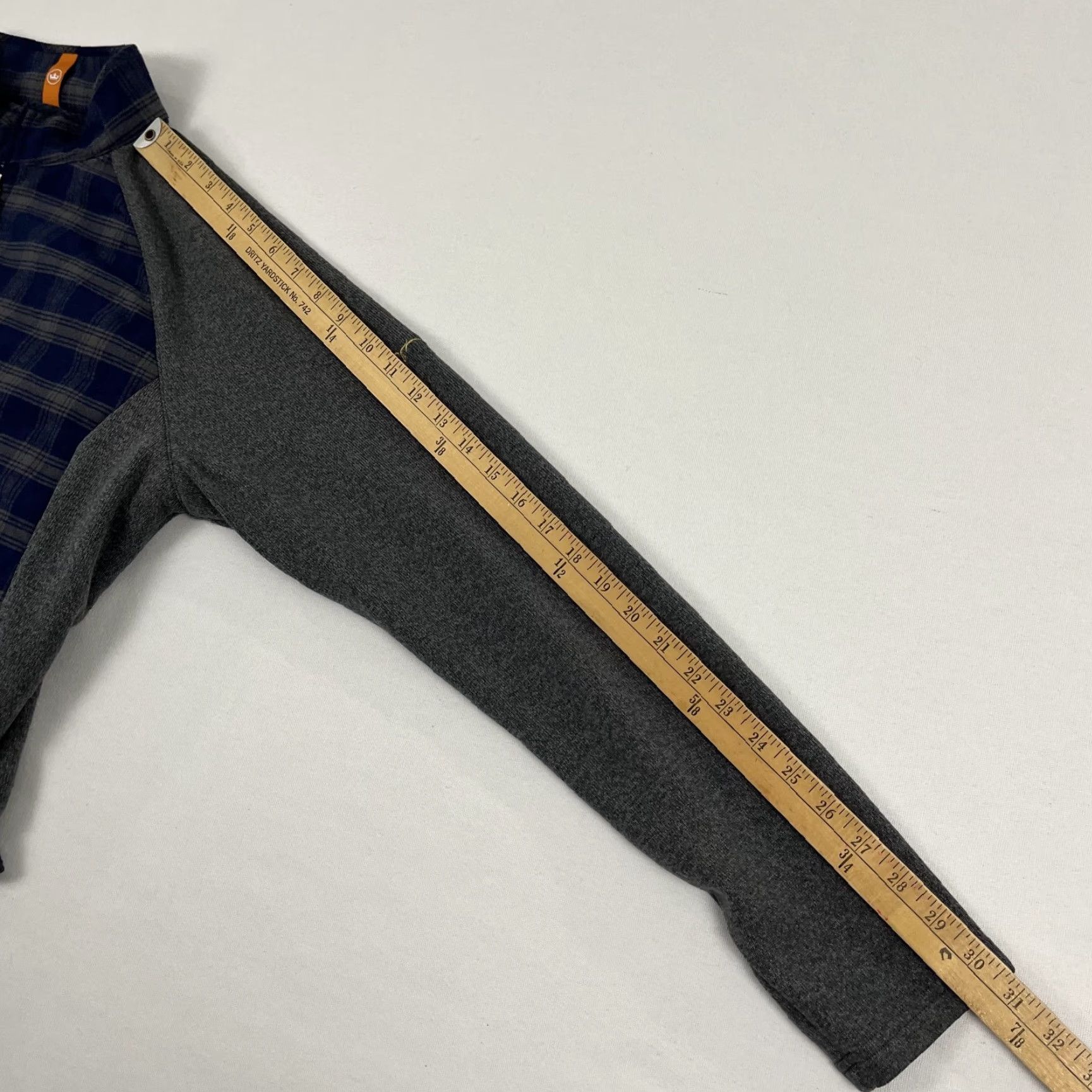 Peter Millar Peter Millar Jacket Mens Large Blue Plaid Flannel Merge Elite Hybrid Golf Preppy Size US L / EU 52-54 / 3 - 7 Thumbnail