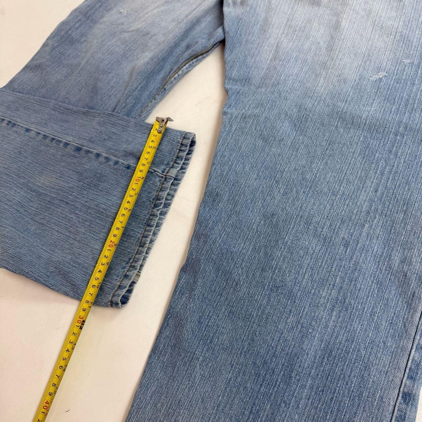 JNCO × Sean John × Vintage Vintage y2k grunge embroidered faded stonewash baggy jeans Size US 42 / EU 58 - 4 Thumbnail
