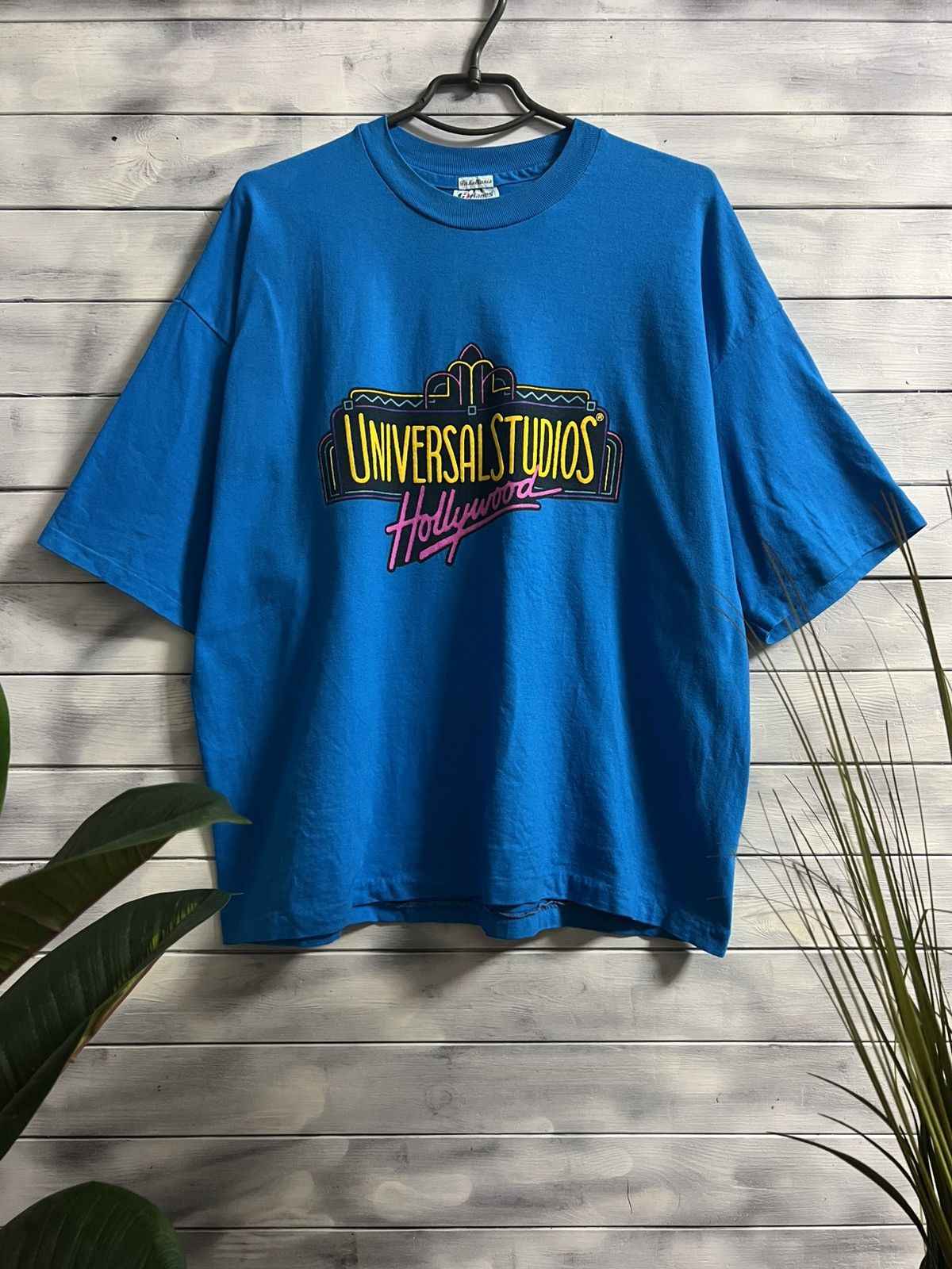 Universal Studios × Vintage Very Rare Vintage T-Shirt Universal Studios 90’s Hanes USA Size US XL / EU 56 / 4 - 1 Thumbnail