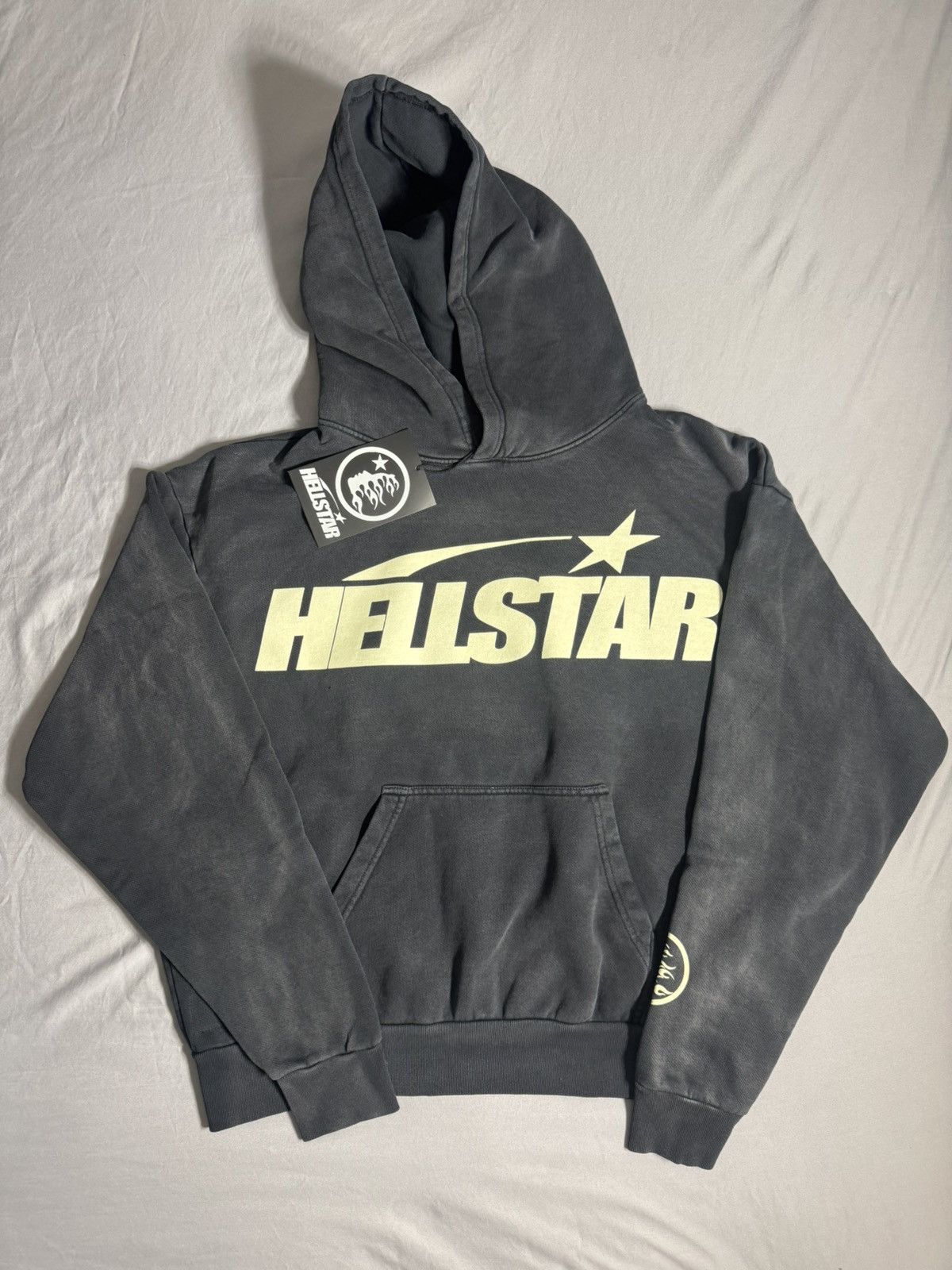 HELLSTAR Smoke Black Uniform Hoodie - Size Small - 100% AUTHENTIC Size US S / EU 44-46 / 1 - 1 Thumbnail