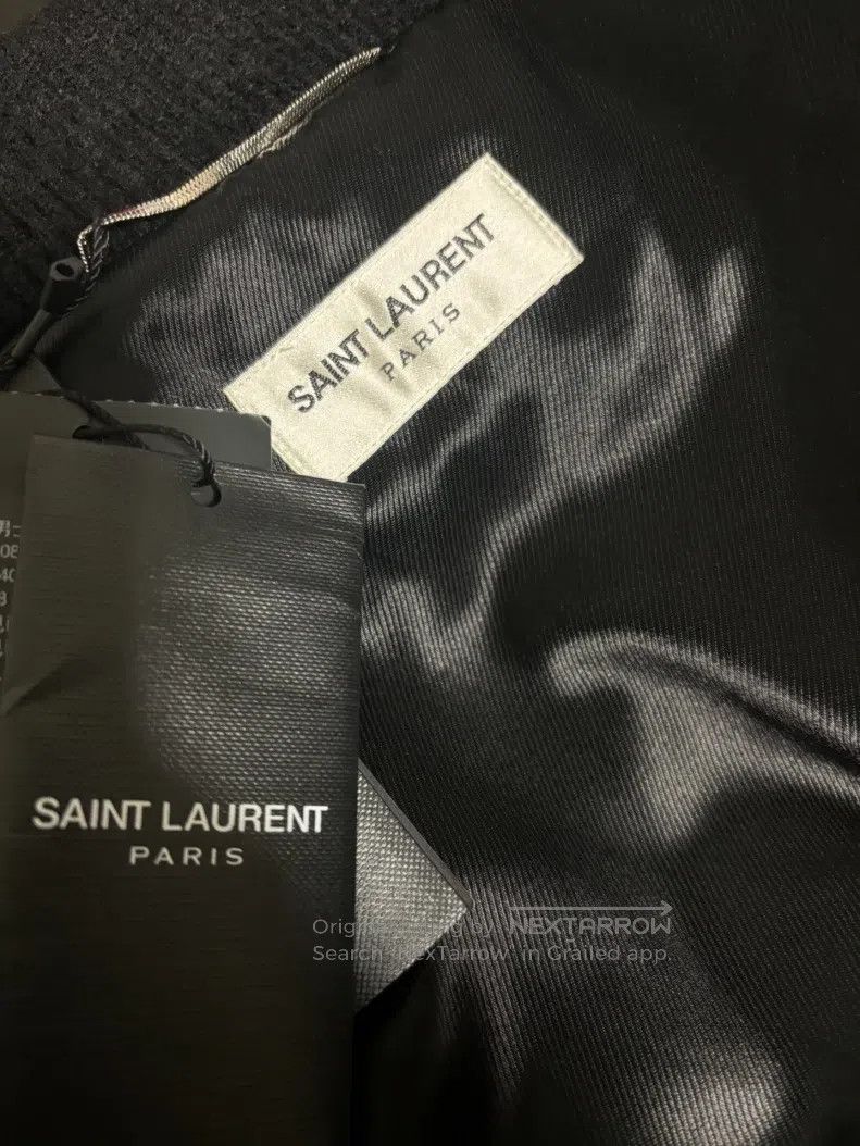 Saint Laurent Paris Saint Laurent Paris Black Velvet Snake Leather Jacket Size US M / EU 48-50 / 2 - 5 Thumbnail