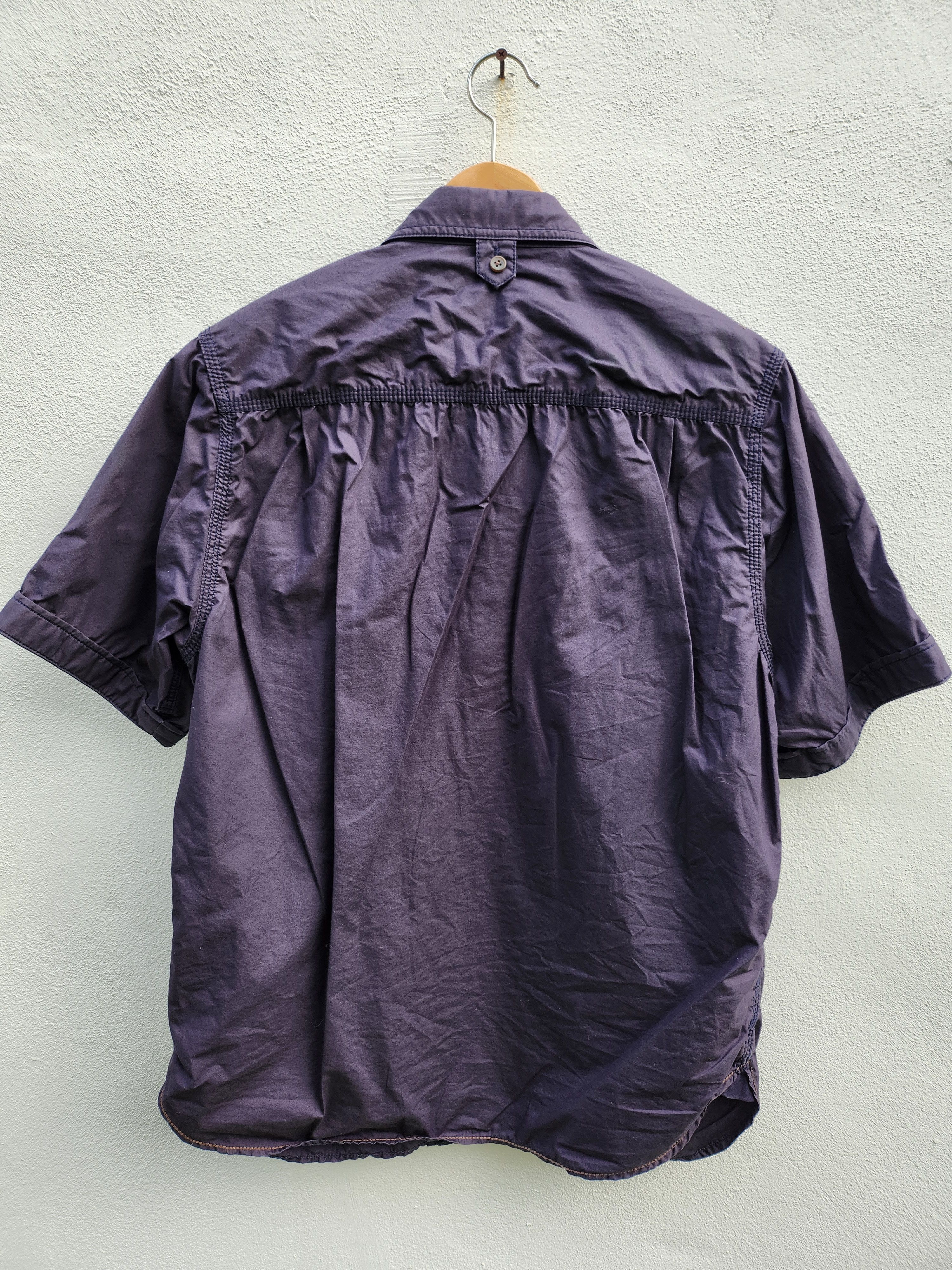 Japanese Brand Surplus Japan Military Uniform Style Shirt Blue Size US XL / EU 56 / 4 - 5 Thumbnail