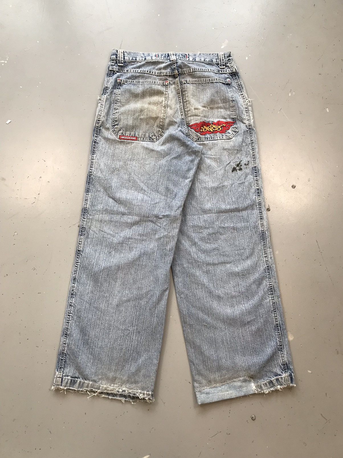 JNCO × Vintage Vintage Jnco distressed loose fit denim Size US 32 / EU 48 - 1 Thumbnail