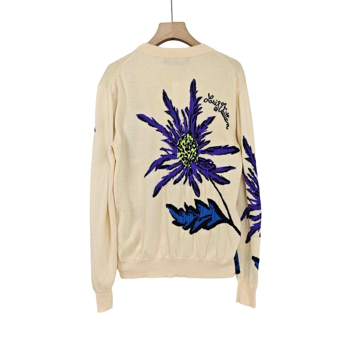 Louis Vuitton Louis Vuitton thistle intarsia knit pullover sweater Size US M / EU 48-50 / 2 - 2 Thumbnail