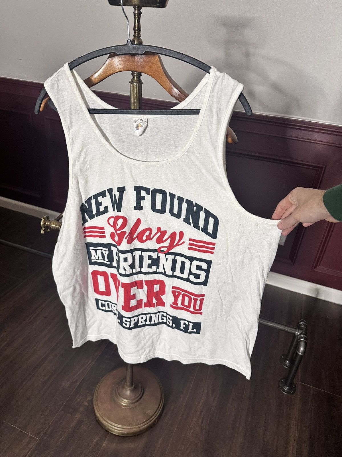 Band Tees NEW FOUND GLORY My Friends Over You vtg tank top Size US XXL / EU 58 / 5 - 1 Thumbnail