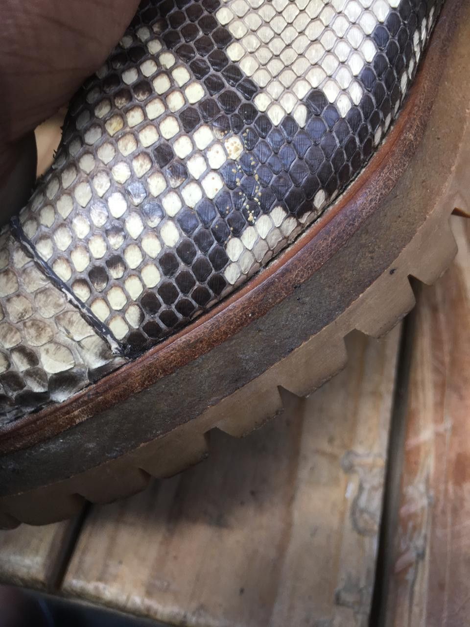 Prada Prada Milano exotic Snake skin Pull on leather boots EUR 38 Size US 8 / IT 38 - 14 Thumbnail