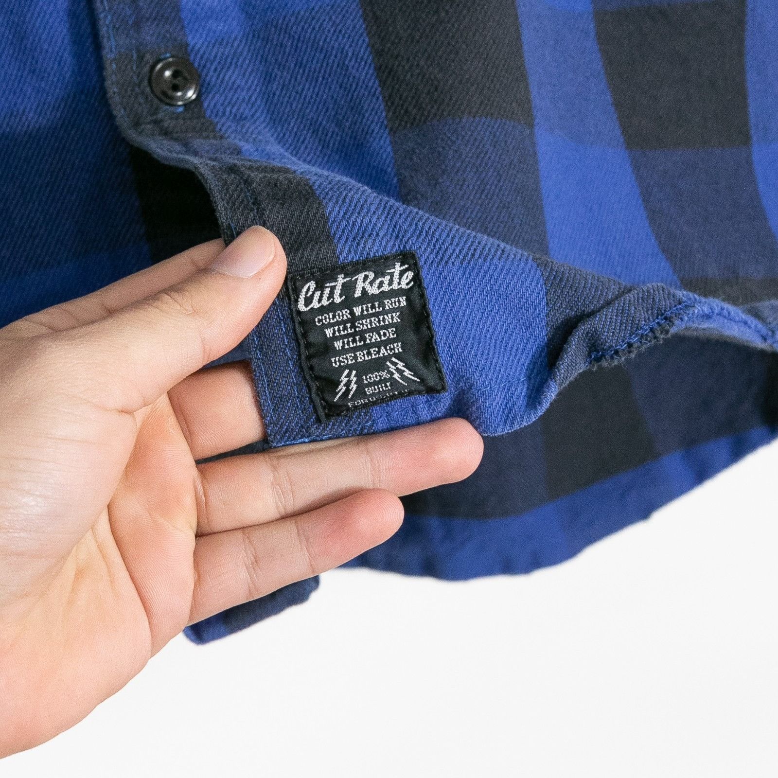 Vintage Vintage Cut Rate Flannel Button Up Shirt Medium - Distressed Size US M / EU 48-50 / 2 - 3 Thumbnail