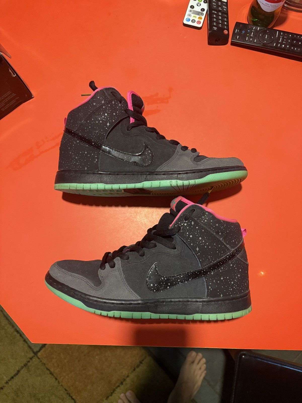 Nike Nike dunk high “northern lights” Size US 12 / EU 45 - 3 Thumbnail