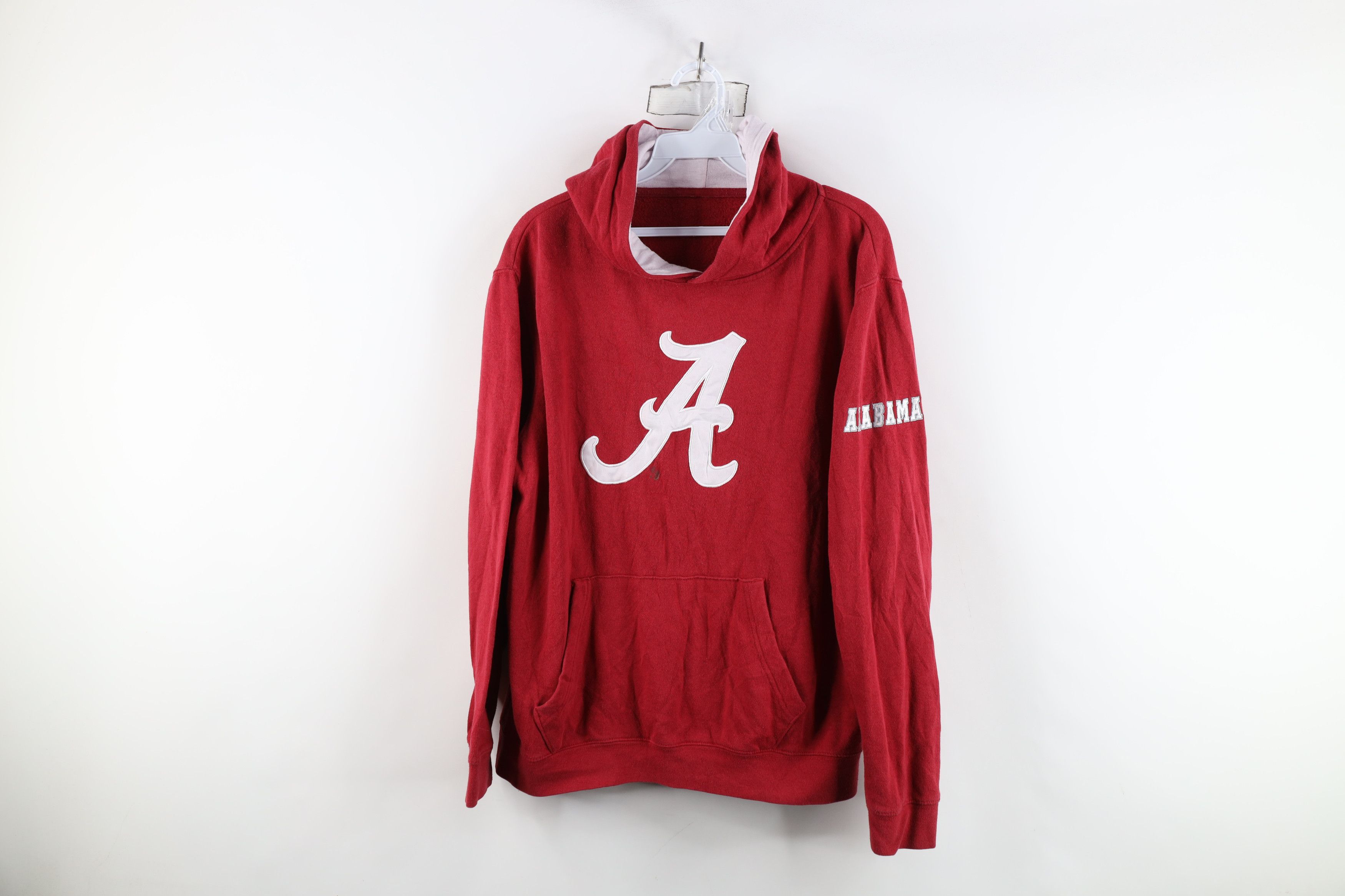 Vintage Vintage Spell Out University of Alabama Hoodie Sweatshirt Size L / US 10 / IT 46 - 1 Thumbnail