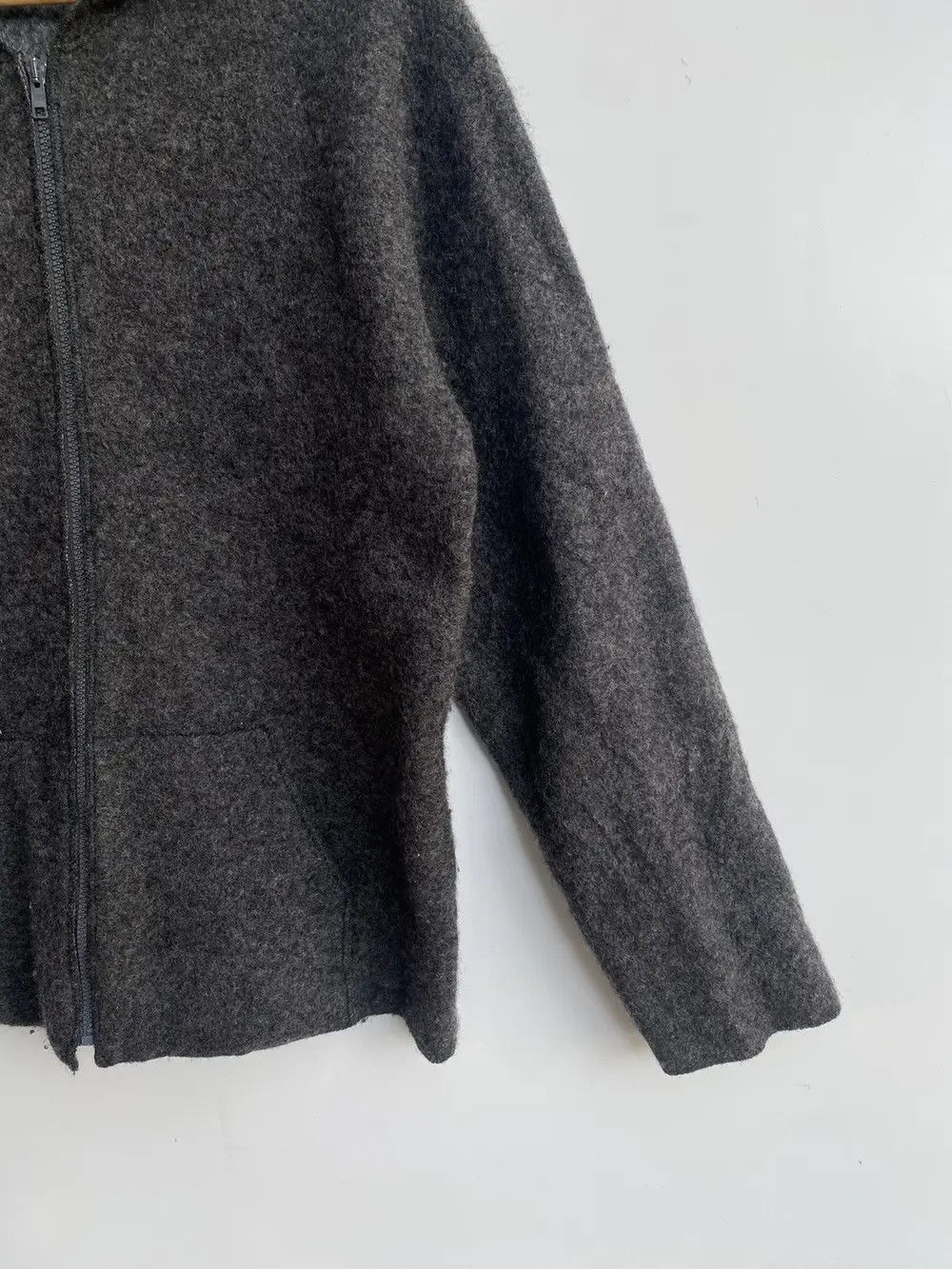 Japanese Brand × Vintage Vintage NAMSB Mohair Sweater Riri Zip Size US L / EU 52-54 / 3 - 6 Thumbnail
