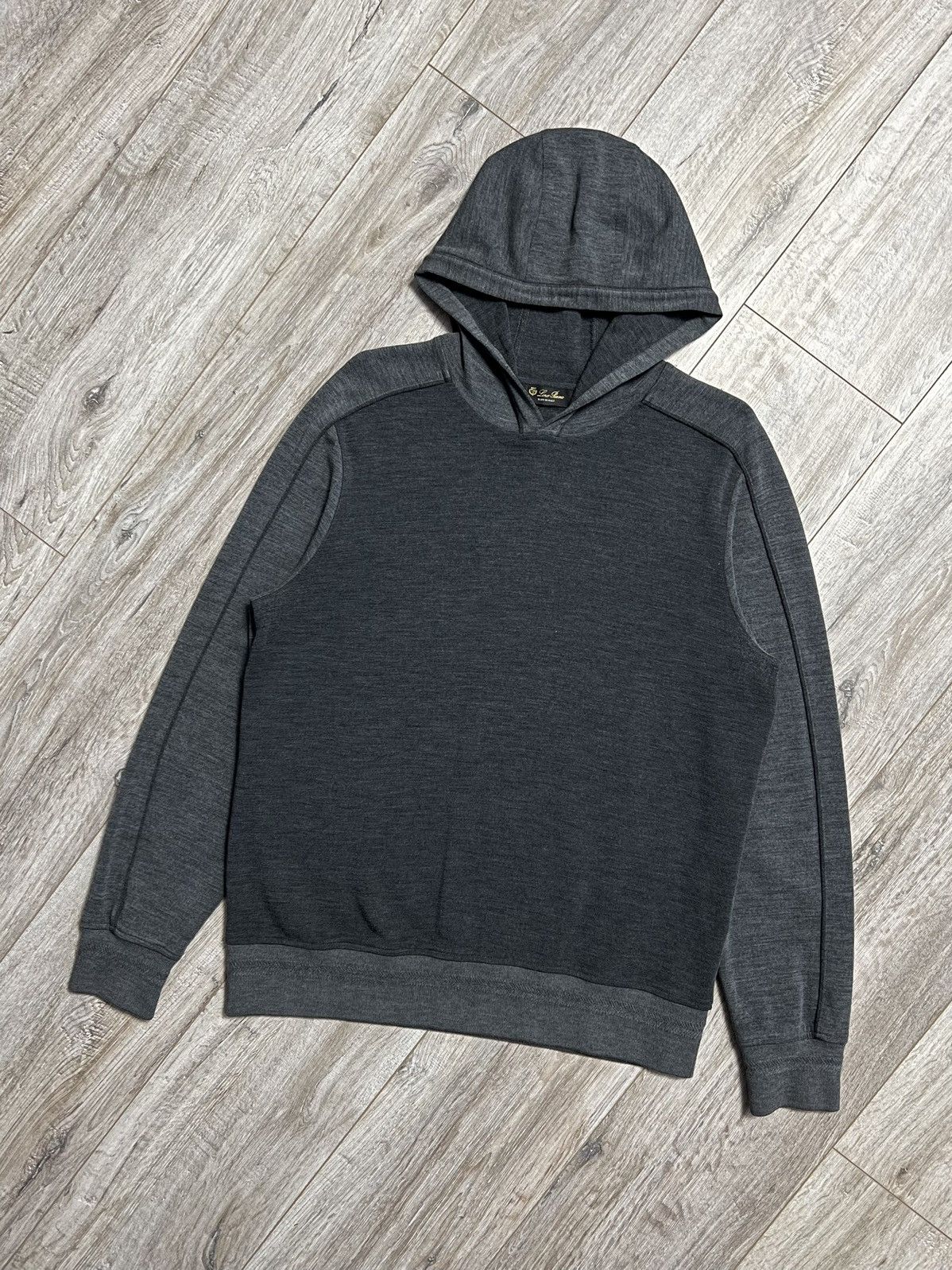 Loro Piana LORO PIANA Sweatsuit Virgin Wool Track Hoodie/Pants Size US L / EU 52-54 / 3 - 11 Thumbnail
