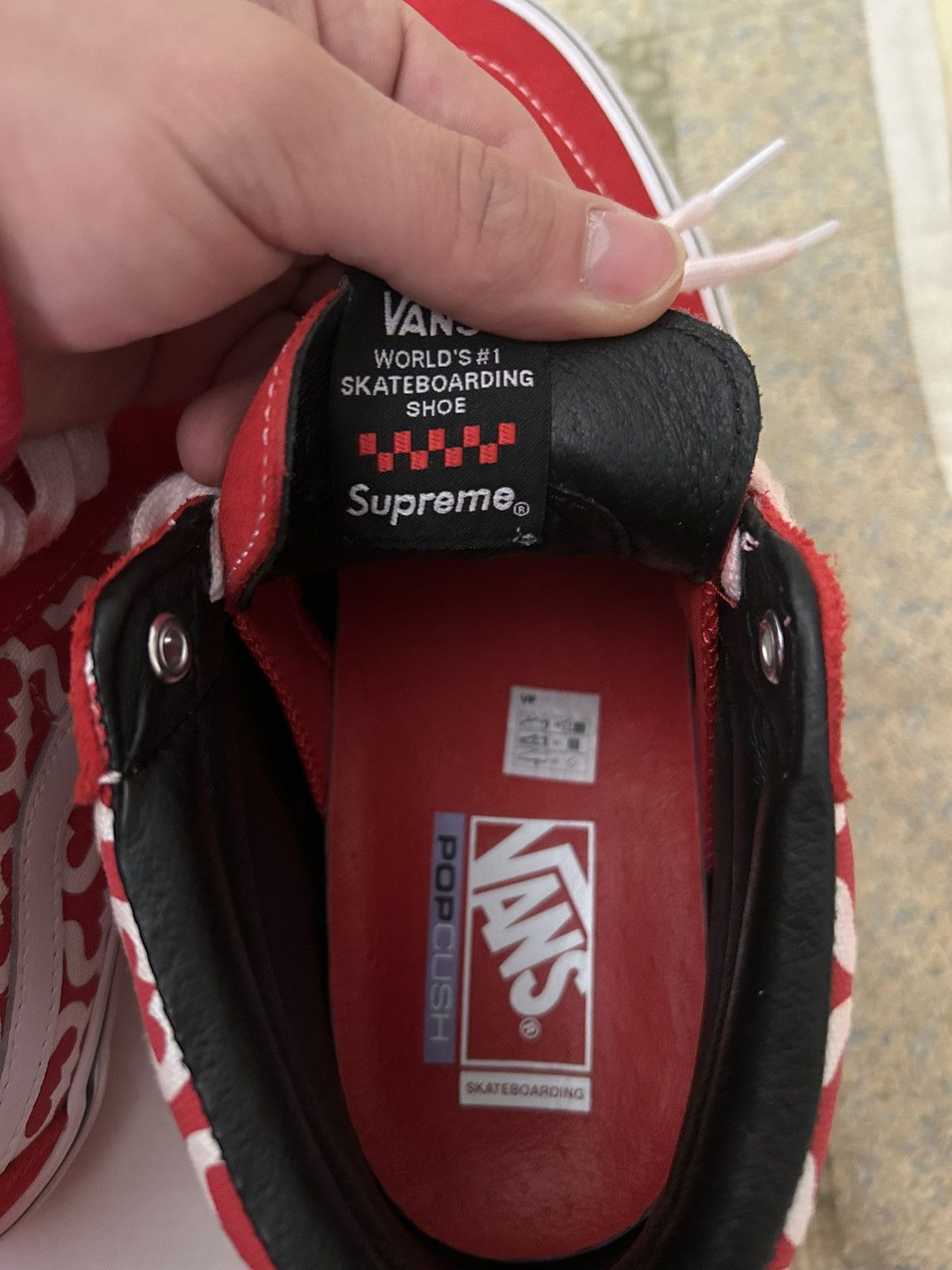 Vans Vans x Supreme Grosso Sk8 Size US 8.5 / EU 41-42 - 6 Thumbnail