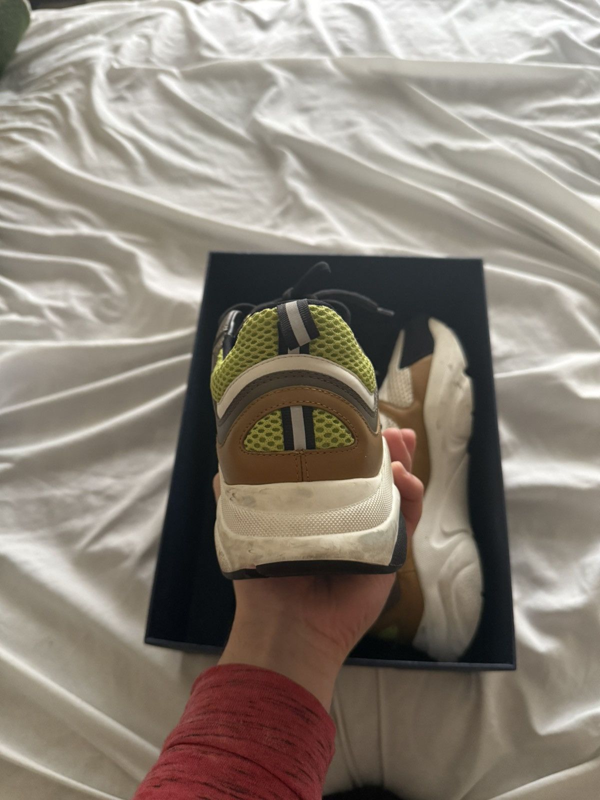 Dior Dior B22 Ebony Camel Green Size US 10 / EU 43 - 5 Thumbnail