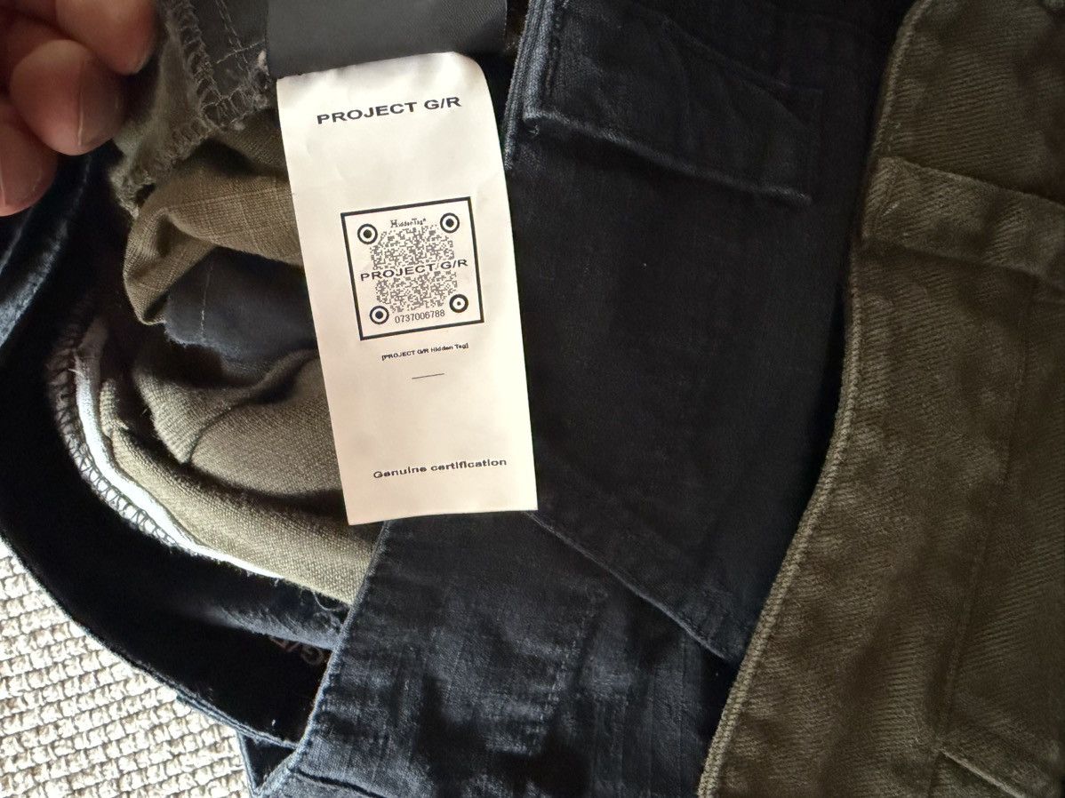 PROJECT G/R PROJECT G/R 3 LAYERD CARGO CAMO PANTS Size US 33 - 11 Thumbnail