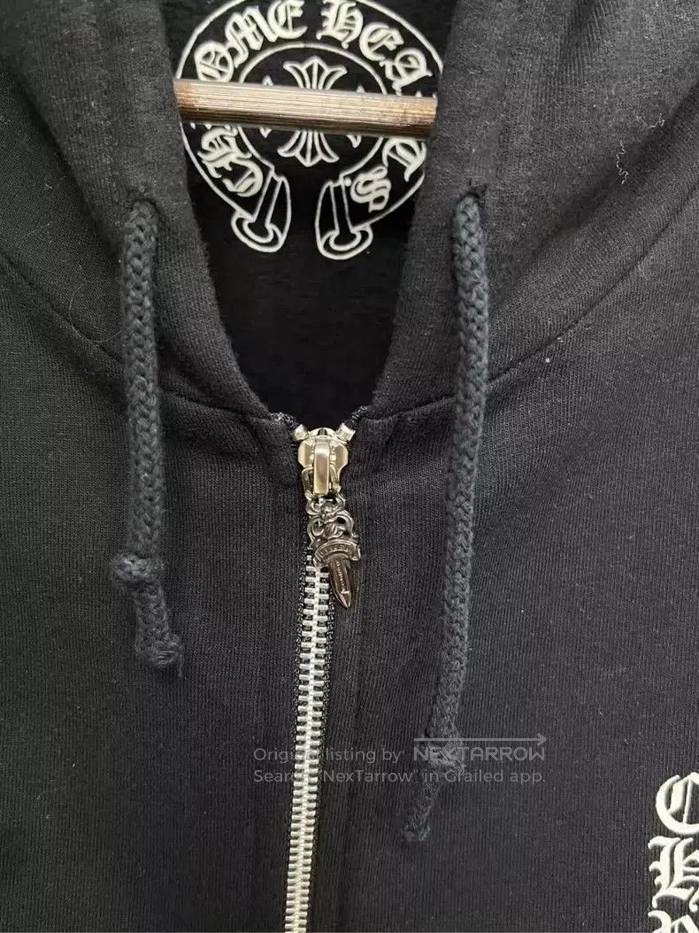 Chrome Hearts Chrome Hearts Hoodie with Vine Cross Design. Size US XL / EU 56 / 4 - 3 Thumbnail