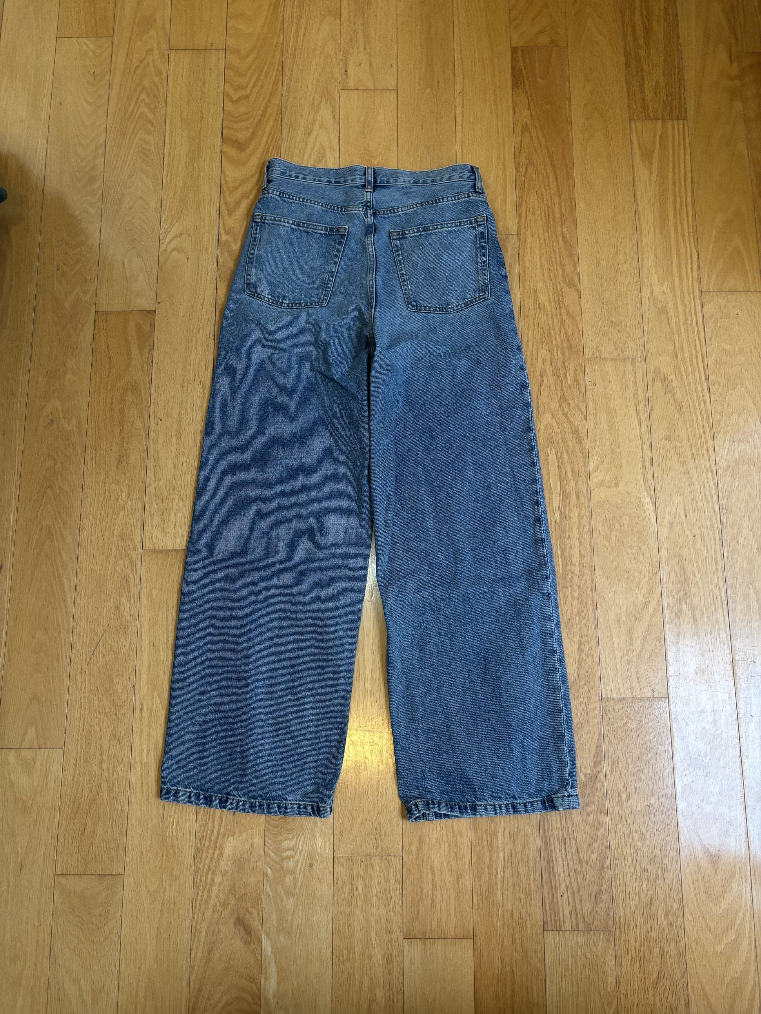 Cos COS Volume Wide Jeans Light Blue Size 24 Size 24" / US 00 / IT 34 - 2 Thumbnail